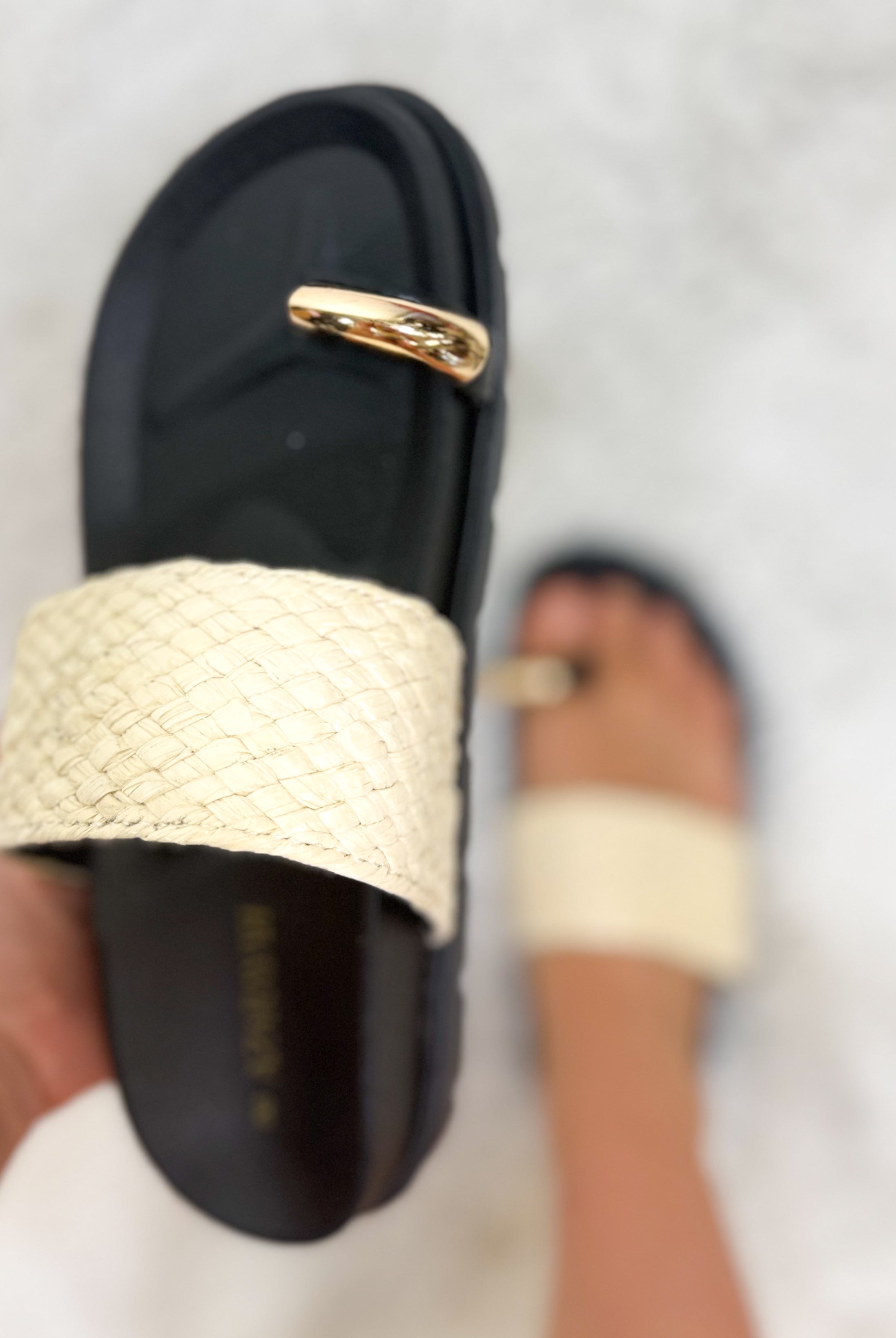 Chica Sandals - Raffia-350 Shoes-Azarayah-Heathered Boho Boutique, Women's Fashion and Accessories in Palmetto, FL