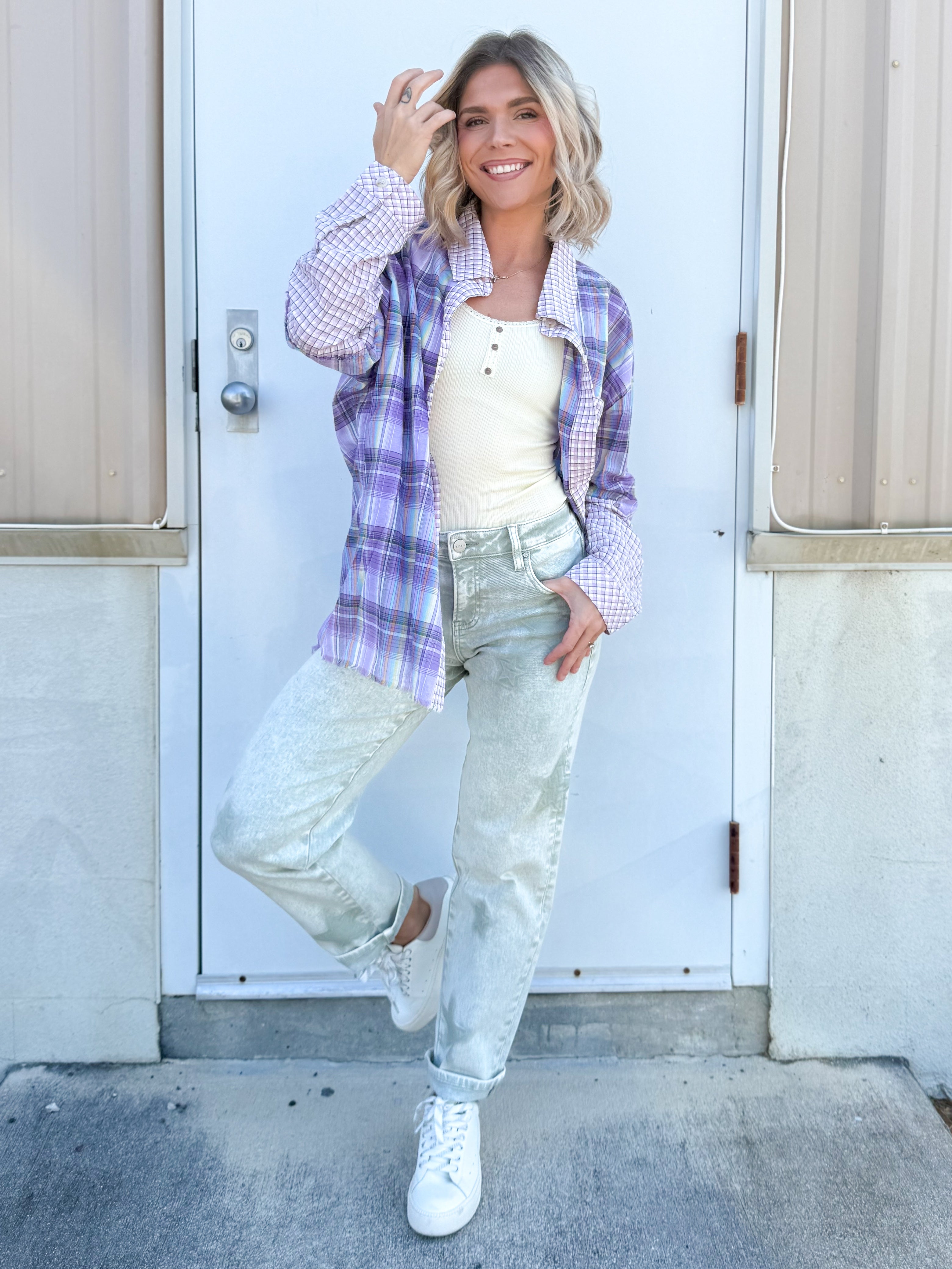 Star Seeker Boyfriend Jeans by Risen-190 JEANS-Risen Jeans-Heathered Boho Boutique, Women's Fashion and Accessories in Palmetto, FL