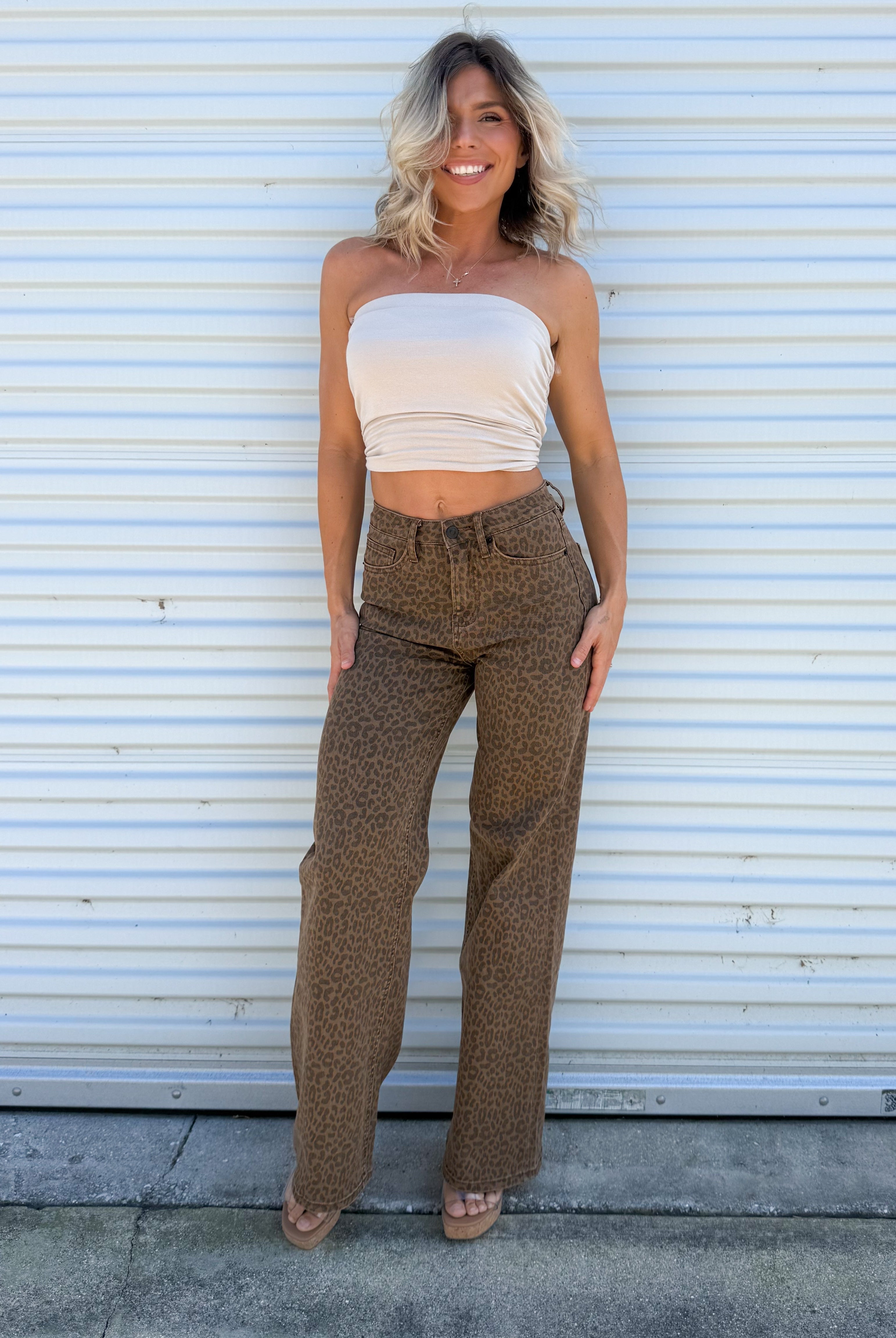 Natural Instinct Wide Leg Jeans-190 JEANS-Mica Denim-Heathered Boho Boutique, Women's Fashion and Accessories in Palmetto, FL