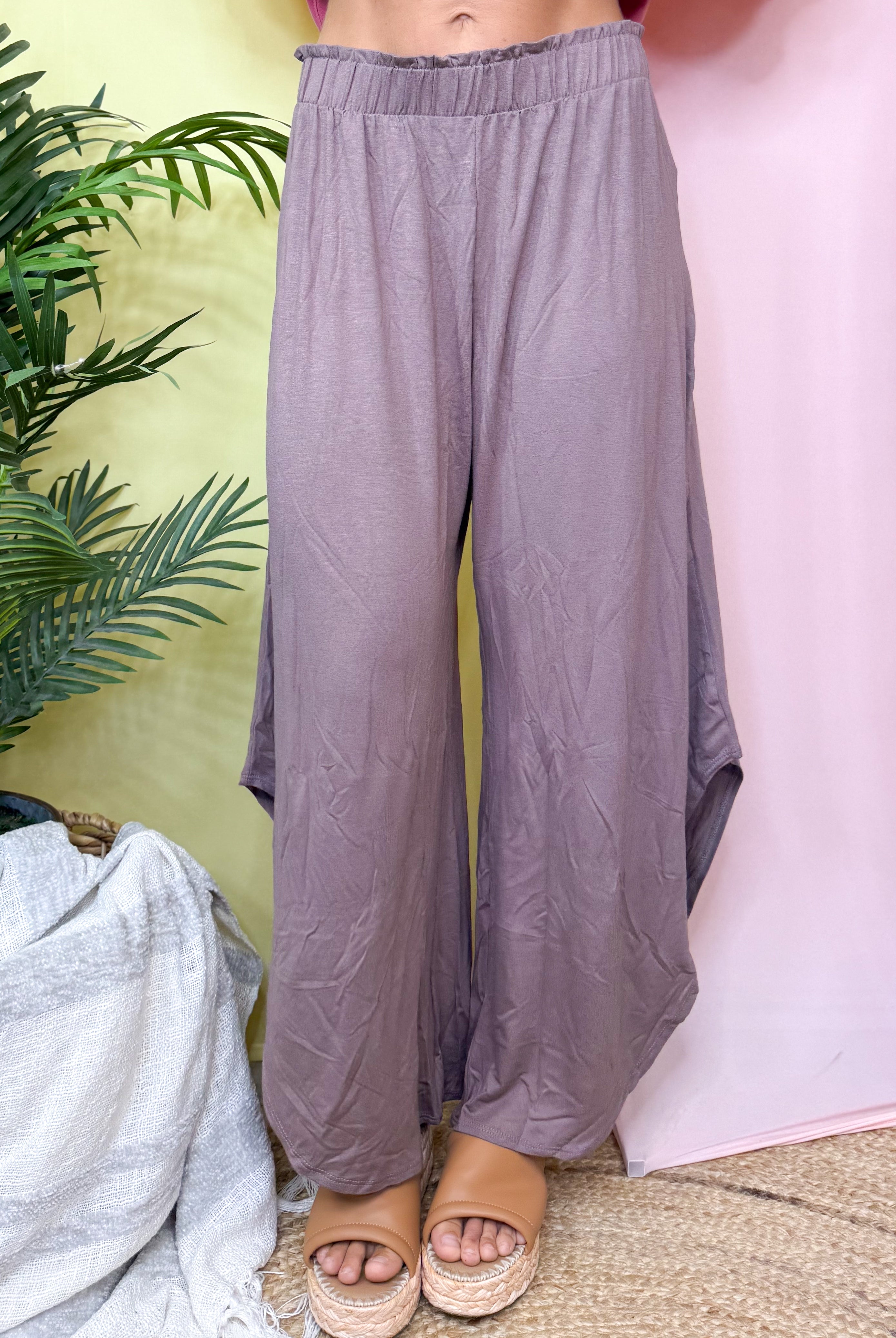 Flow With Me Palazzo Pants-150 PANTS-HEIMISH-Heathered Boho Boutique, Women's Fashion and Accessories in Palmetto, FL