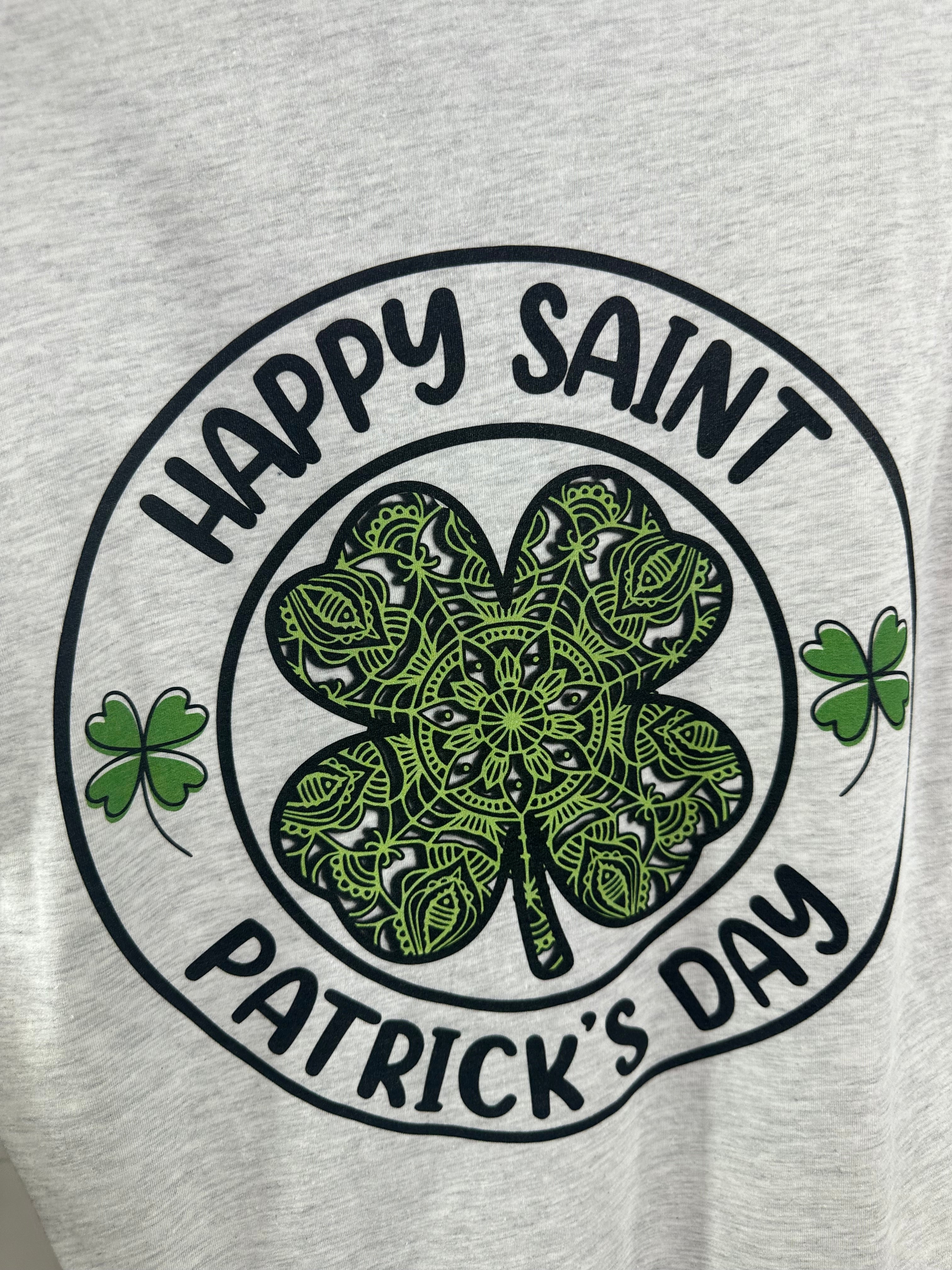 Custom Heathered Boho St Patrick's Day Graphic Tee -462-130 Graphic Tees-Heathered Boho-Heathered Boho Boutique, Women's Fashion and Accessories in Palmetto, FL