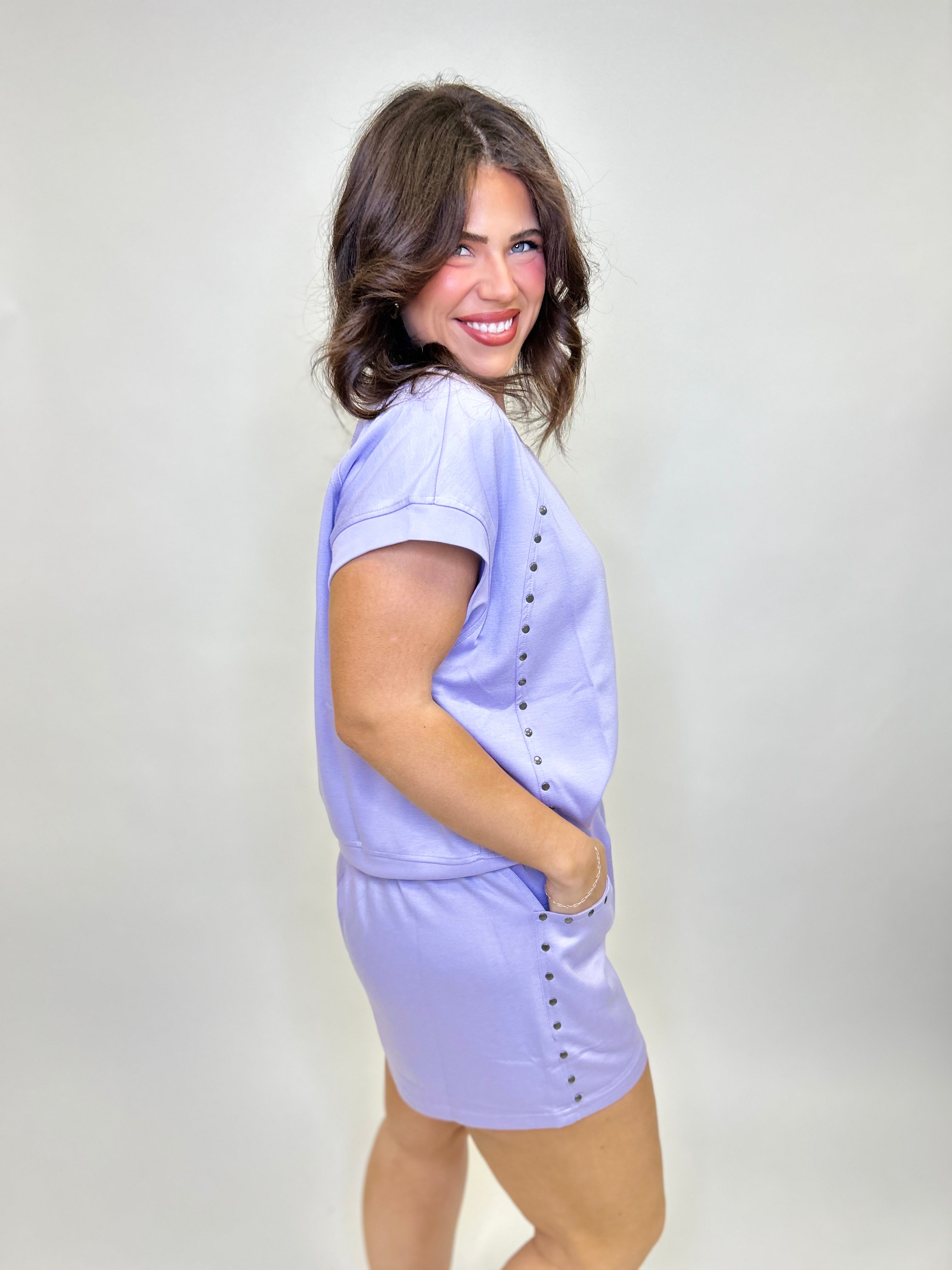 RESTOCK: Just in Time Shorts-160 shorts-WHITE BIRCH-Heathered Boho Boutique, Women's Fashion and Accessories in Palmetto, FL