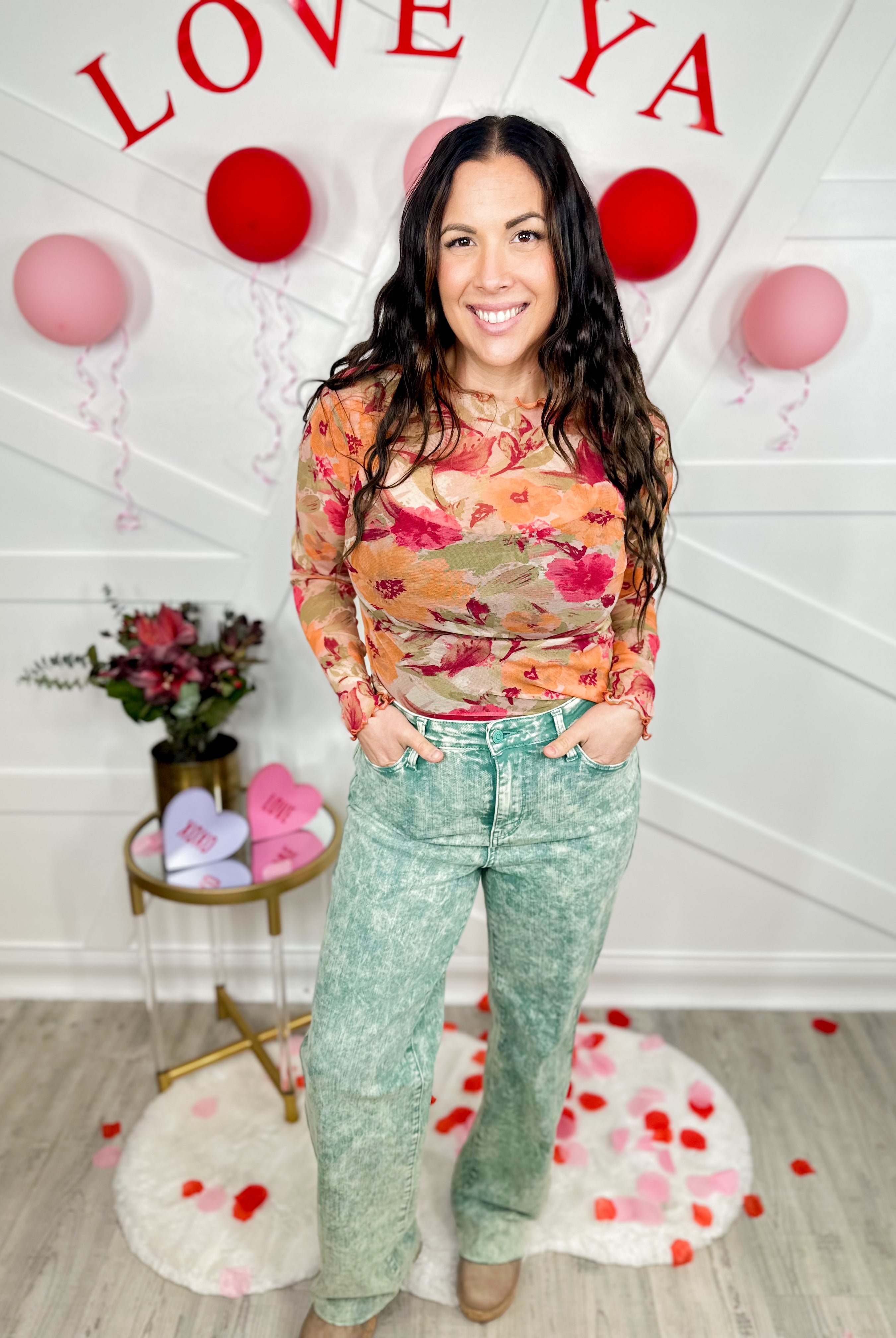 By the Seaside Dad Jean-190 Jeans-Judy Blue-Heathered Boho Boutique, Women's Fashion and Accessories in Palmetto, FL