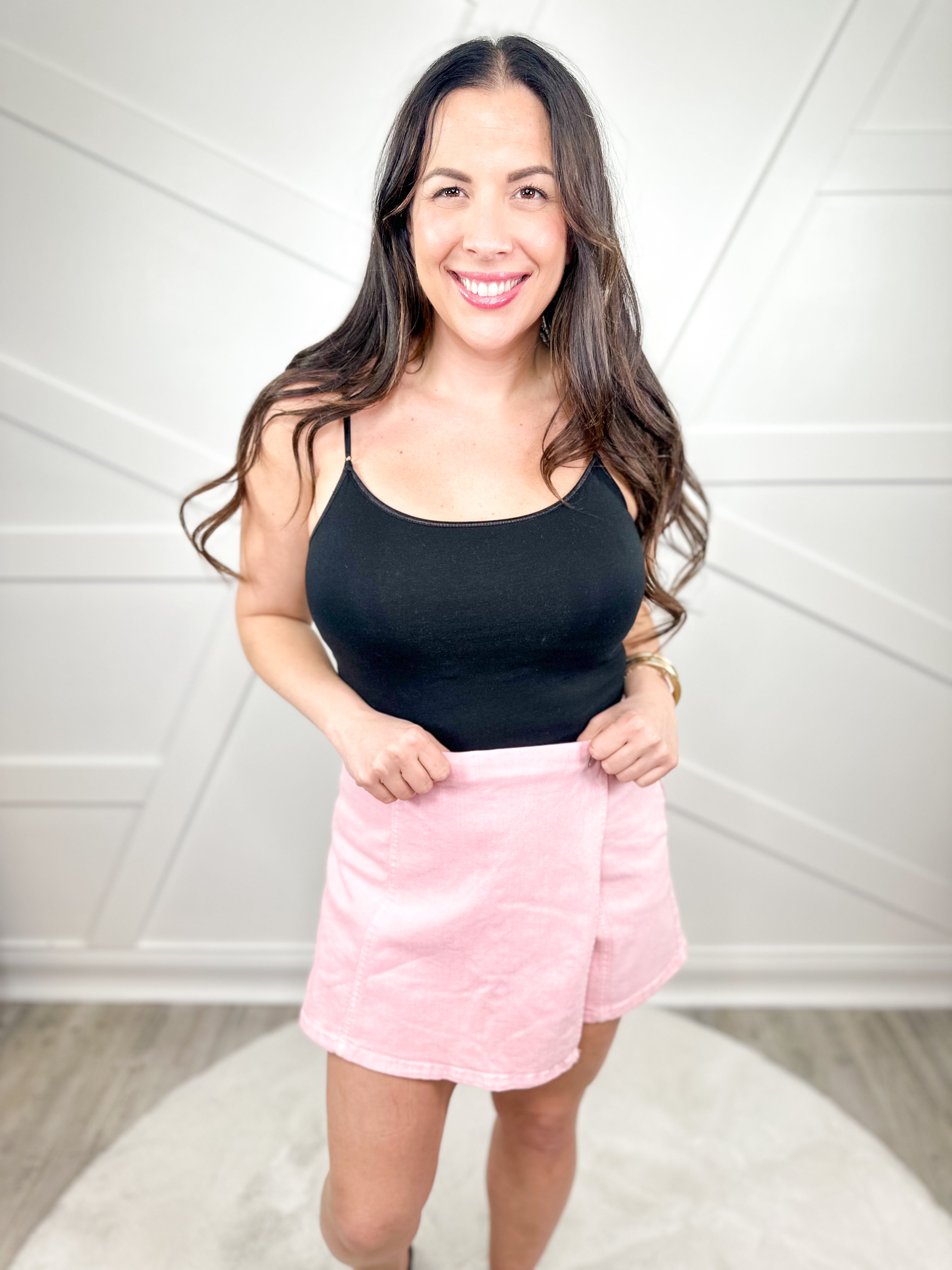 Sass and Class Skort-170 Skort/ Skirt-Love Tree-Heathered Boho Boutique, Women's Fashion and Accessories in Palmetto, FL