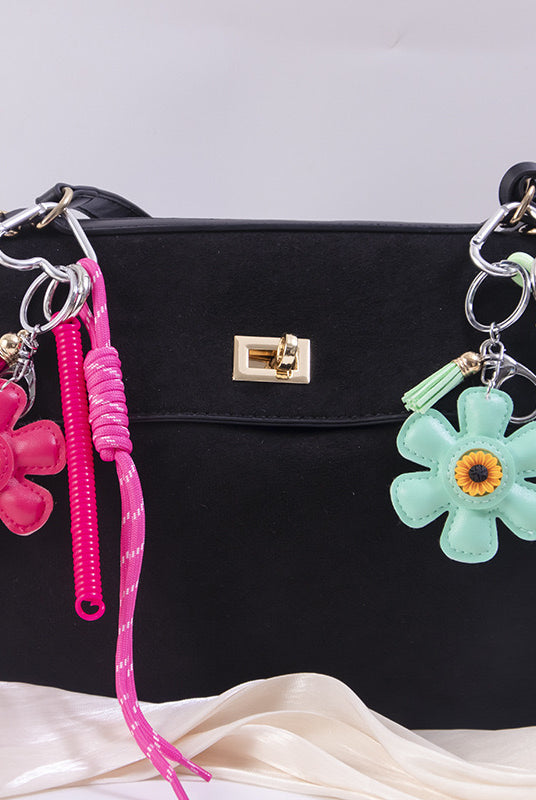Petal Pop Purse Charm-340 Other Accessories-Heathered Boho-Heathered Boho Boutique, Women's Fashion and Accessories in Palmetto, FL