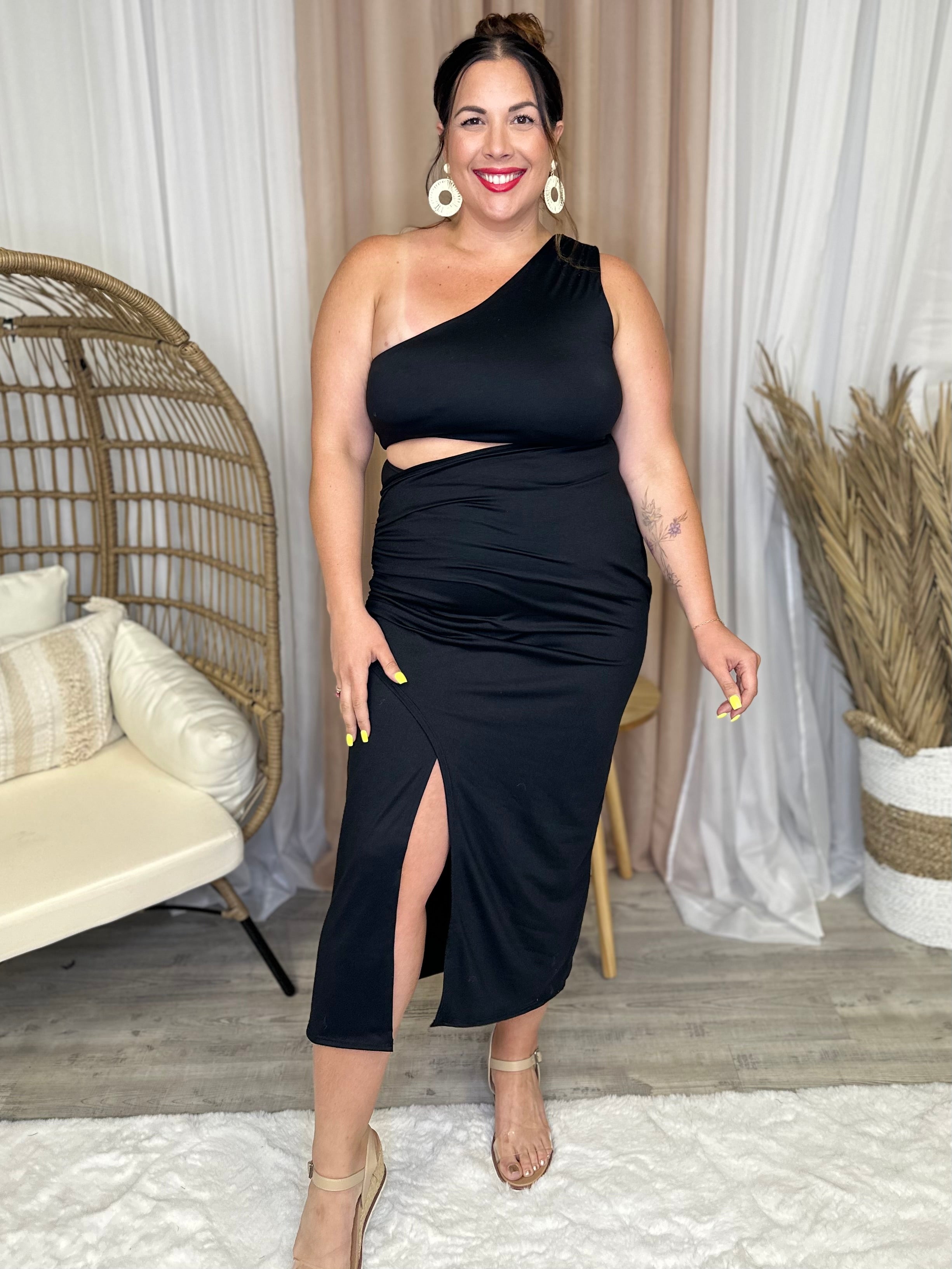 Tropic Like It's Hot Dress-230 Dresses/Jumpsuits/Rompers-Eldridge-Heathered Boho Boutique, Women's Fashion and Accessories in Palmetto, FL