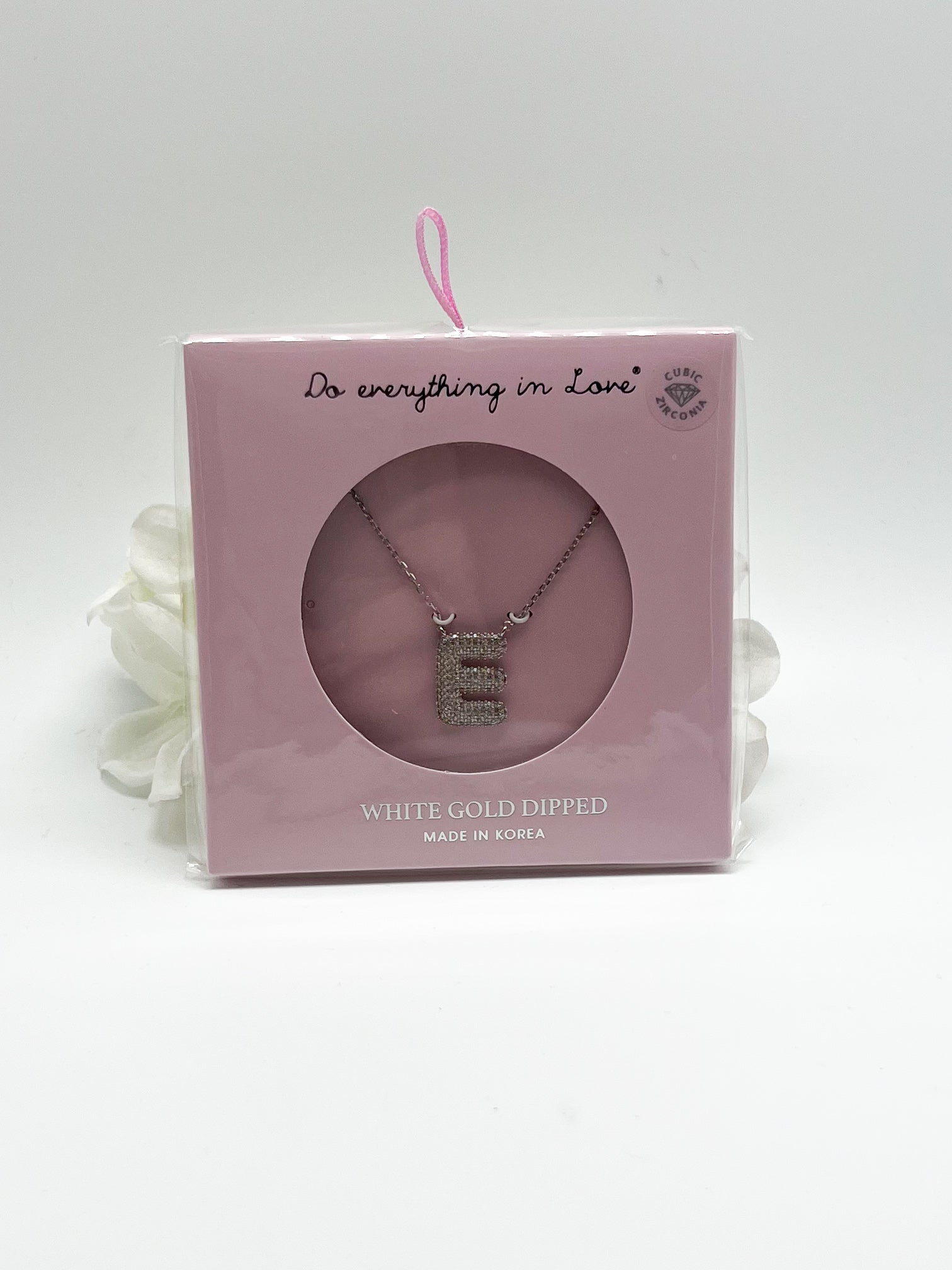 CZ Initial Necklace-310 Jewelry-KW fashion-Heathered Boho Boutique, Women's Fashion and Accessories in Palmetto, FL