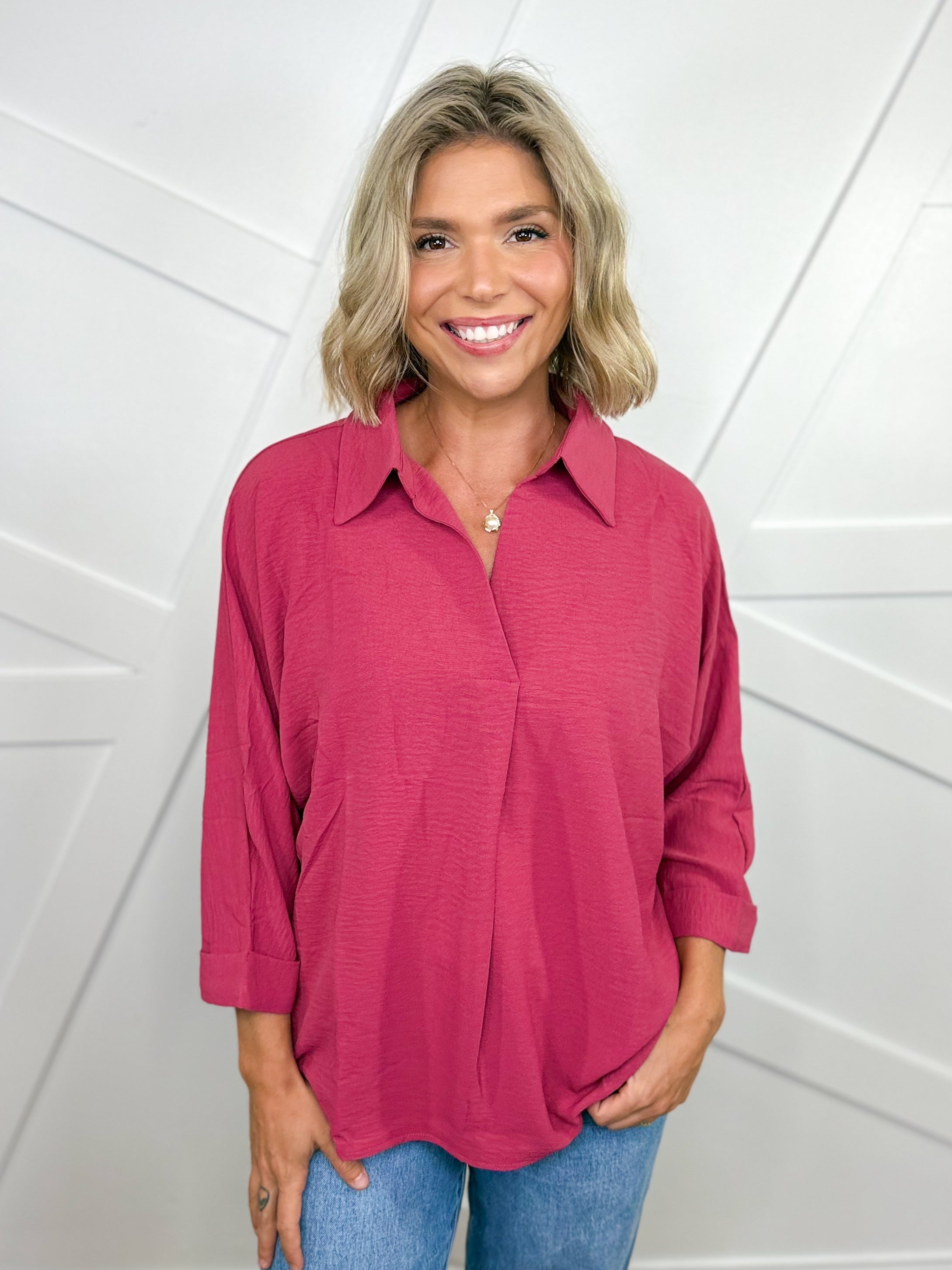 Skyline Top-120 LONG SLEEVE TOPS-SHE + SKY-Heathered Boho Boutique, Women's Fashion and Accessories in Palmetto, FL