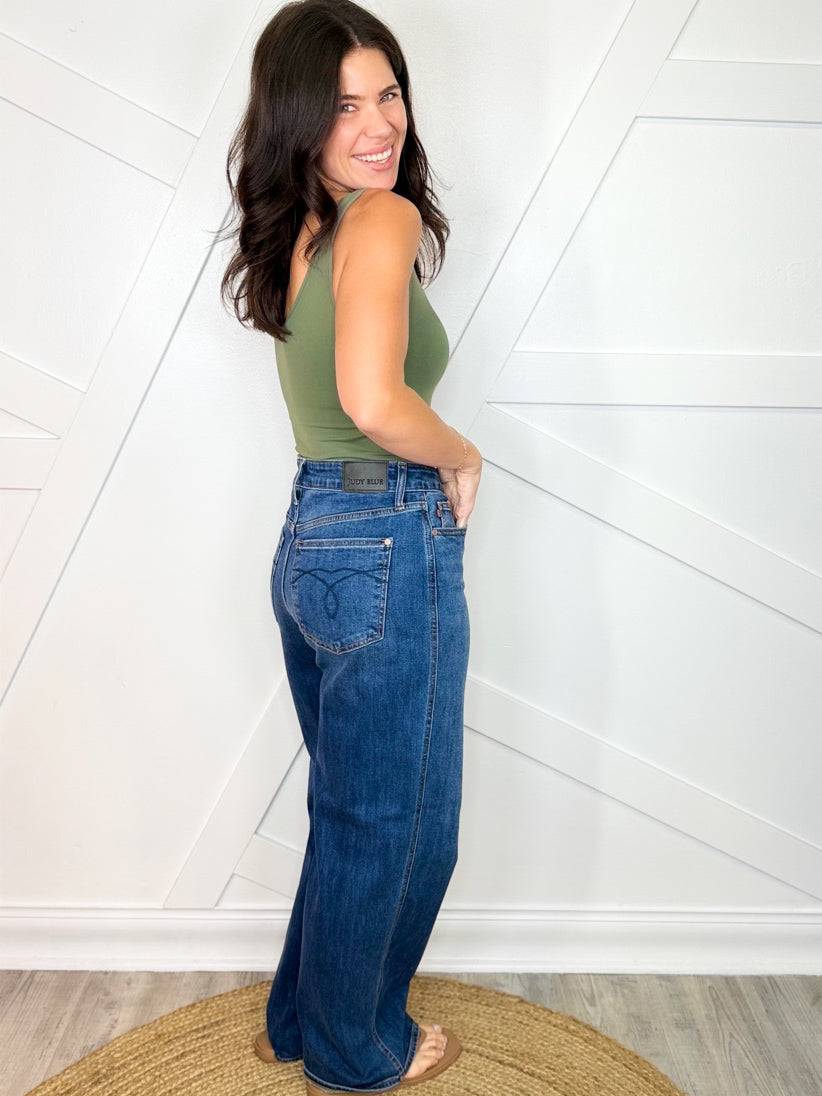 Classic Wilhelmina Jeans By Judy Blue-190 JEANS-JUDY BLUE-Heathered Boho Boutique, Women's Fashion and Accessories in Palmetto, FL