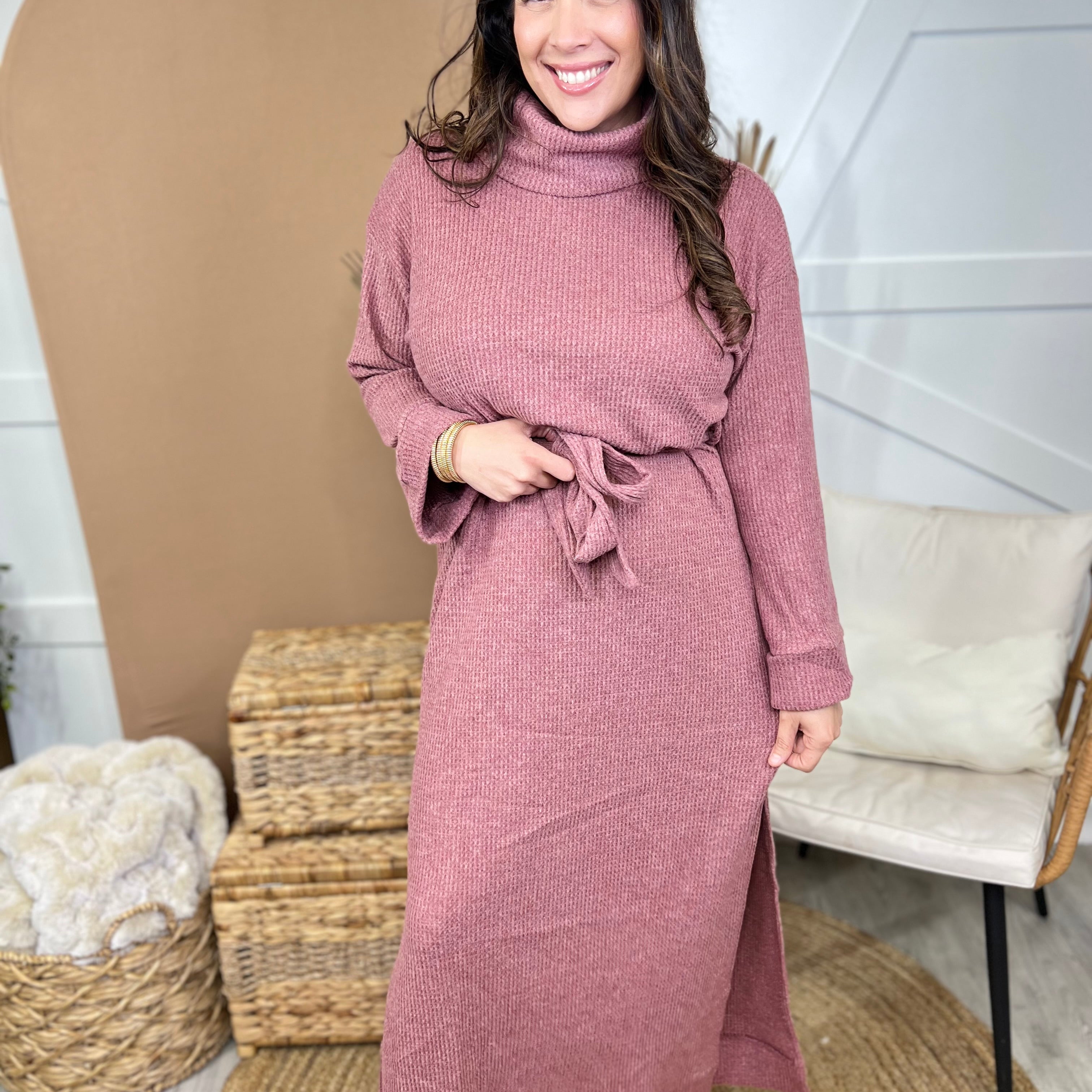 Plush Dress-230 DRESSES/JUMPSUITS/ROMPERS-DEAR SCARLETT-Heathered Boho Boutique, Women's Fashion and Accessories in Palmetto, FL