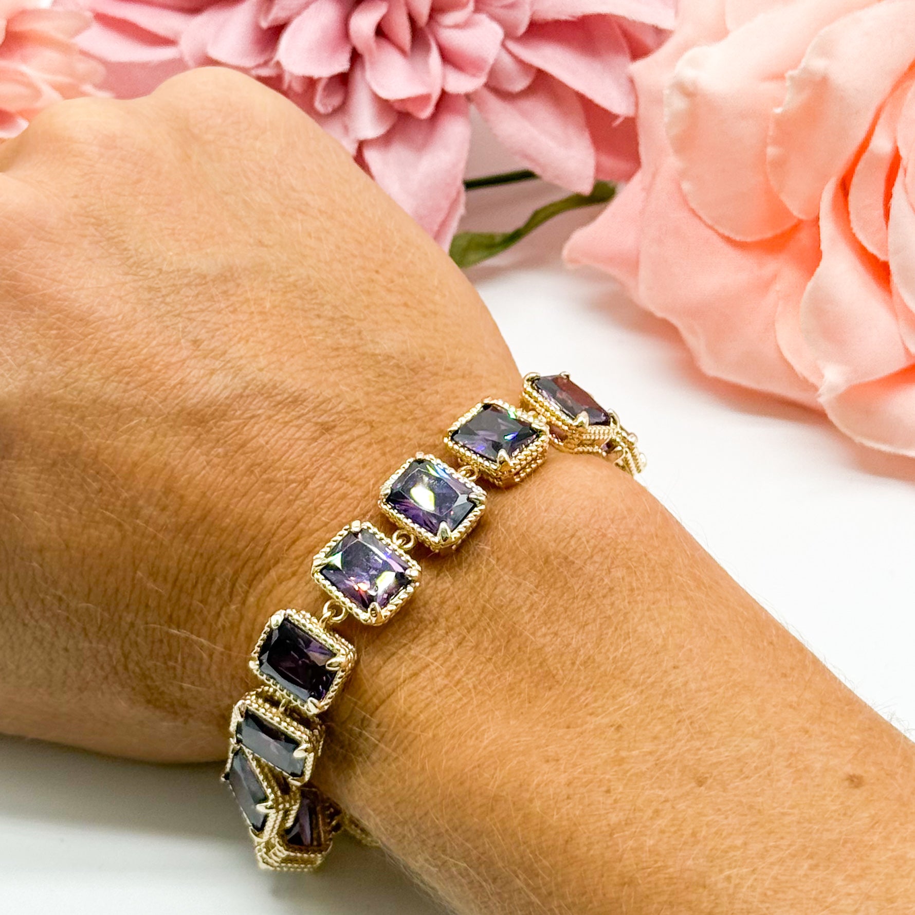 Talk of the Night Bracelet-310 Jewelry-Millenx Accessories, LLC.-Heathered Boho Boutique, Women's Fashion and Accessories in Palmetto, FL