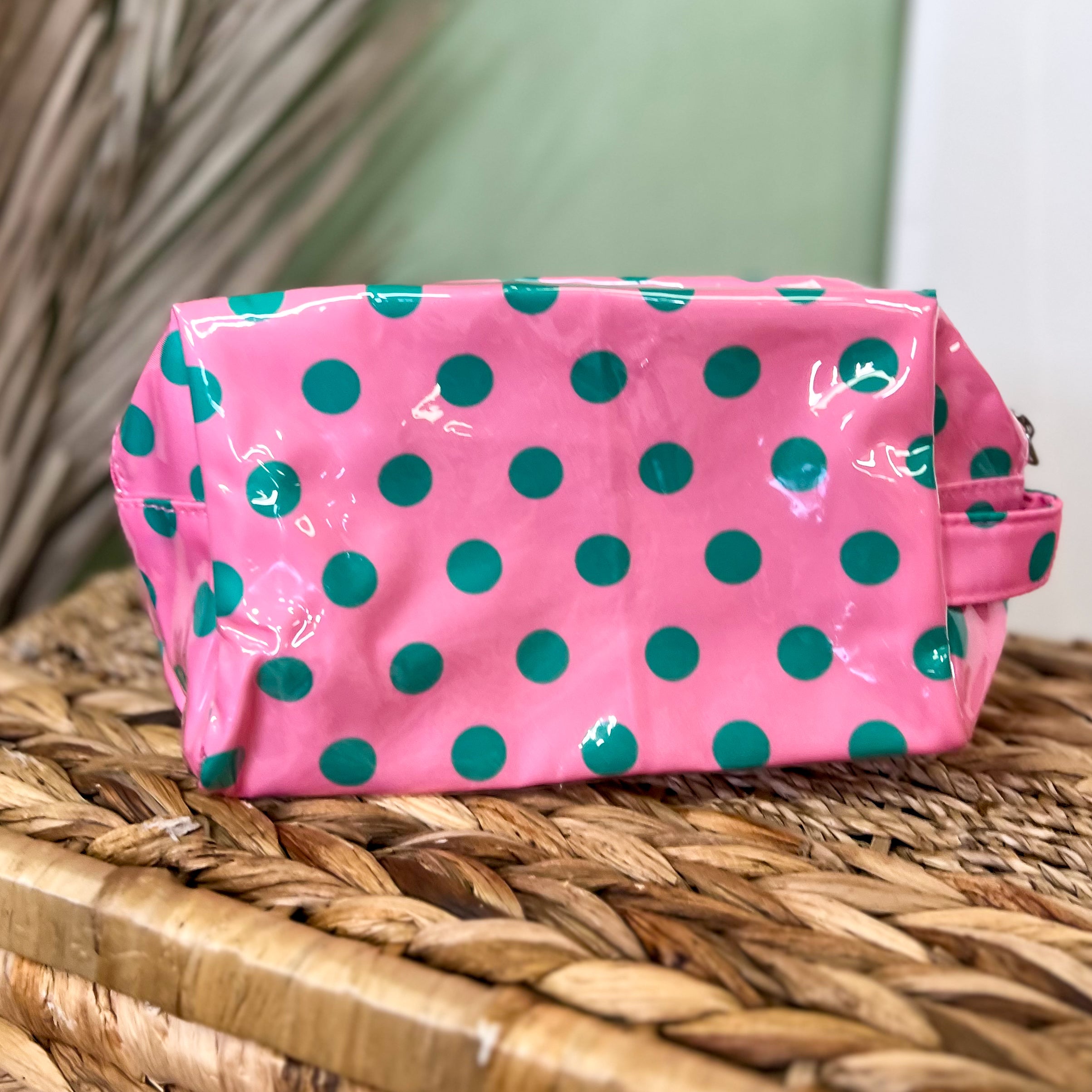 Polkadot Mini Bag-320 BAGS-ZENANA-Heathered Boho Boutique, Women's Fashion and Accessories in Palmetto, FL