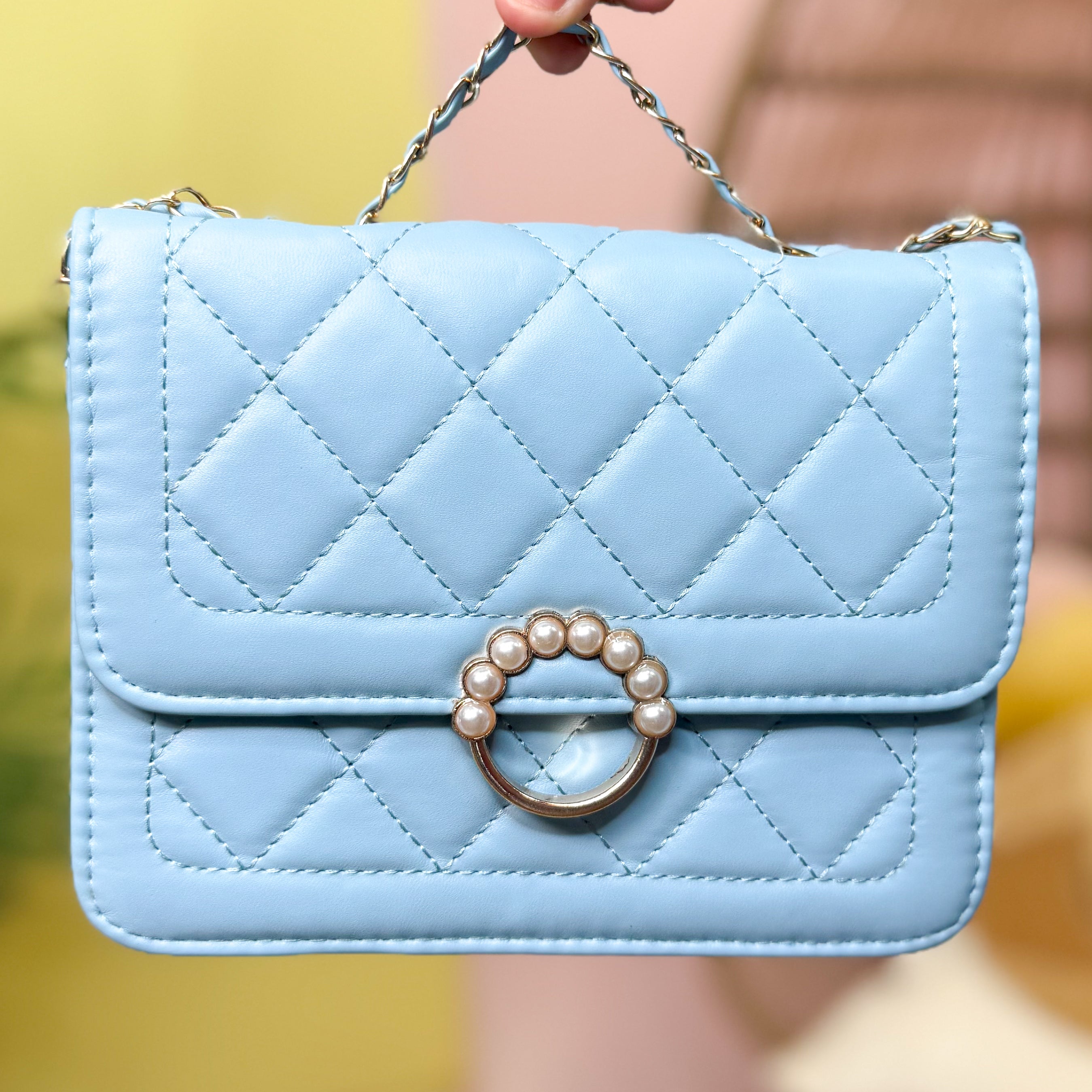 Pearl Luxe Crossbody Purse-320 Bags-Heathered Boho-Heathered Boho Boutique, Women's Fashion and Accessories in Palmetto, FL