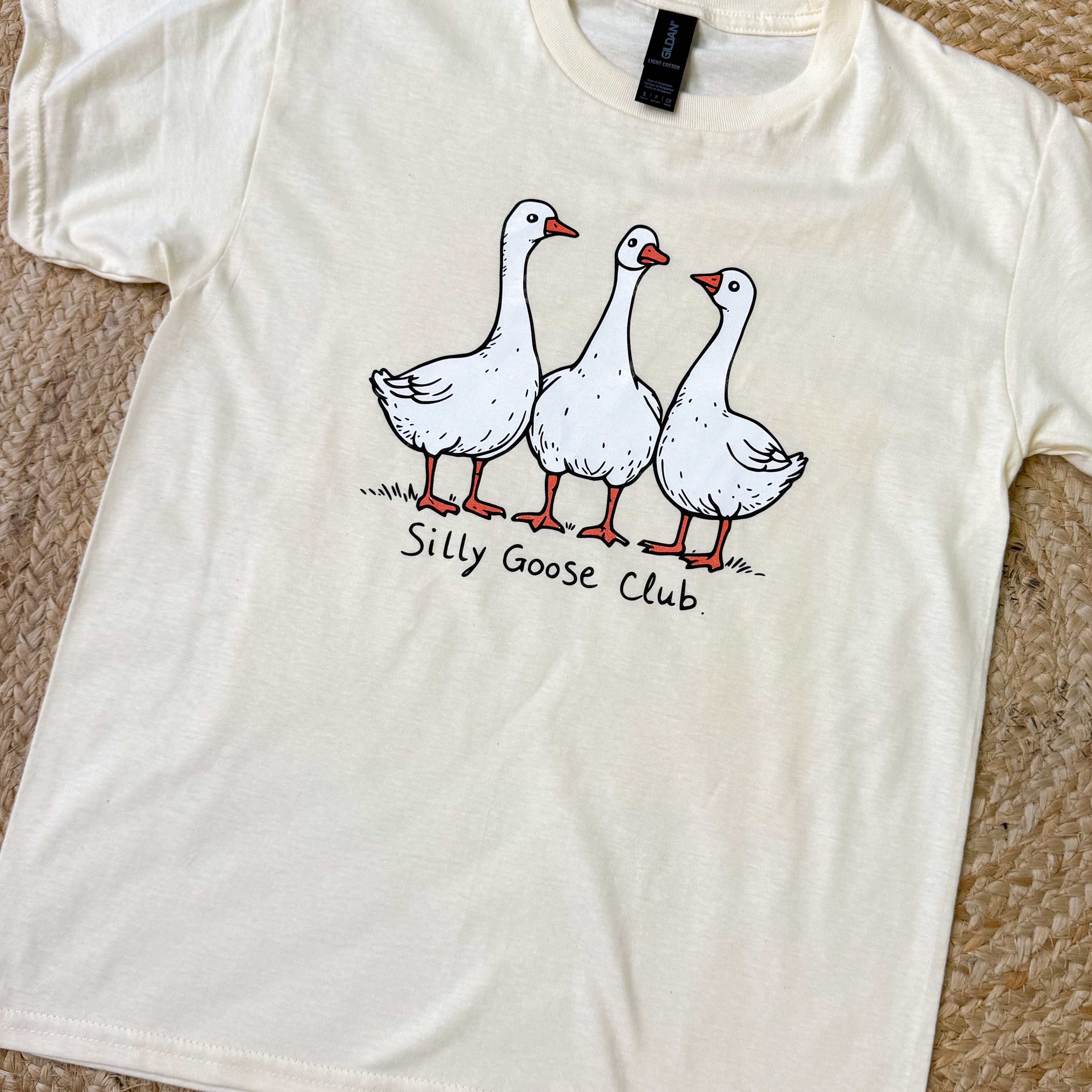 YOUTH - Silly Goose Club 2 Graphic Tee-130 Graphic Tees-Heathered Boho-Heathered Boho Boutique, Women's Fashion and Accessories in Palmetto, FL