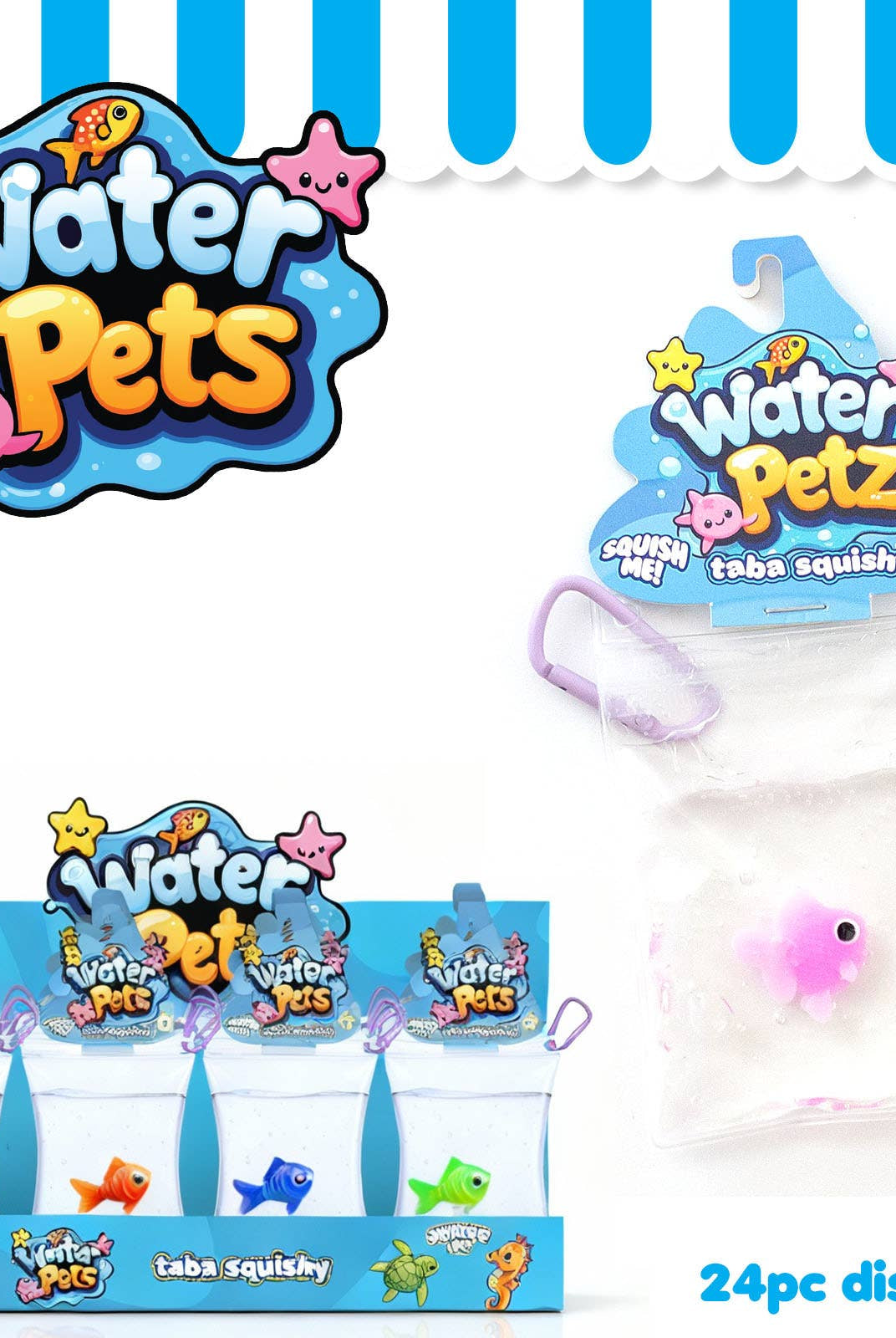 Water Pets - Toy-340 Other Accessories-Beverly Hills Teddy Bear Company-Heathered Boho Boutique, Women's Fashion and Accessories in Palmetto, FL