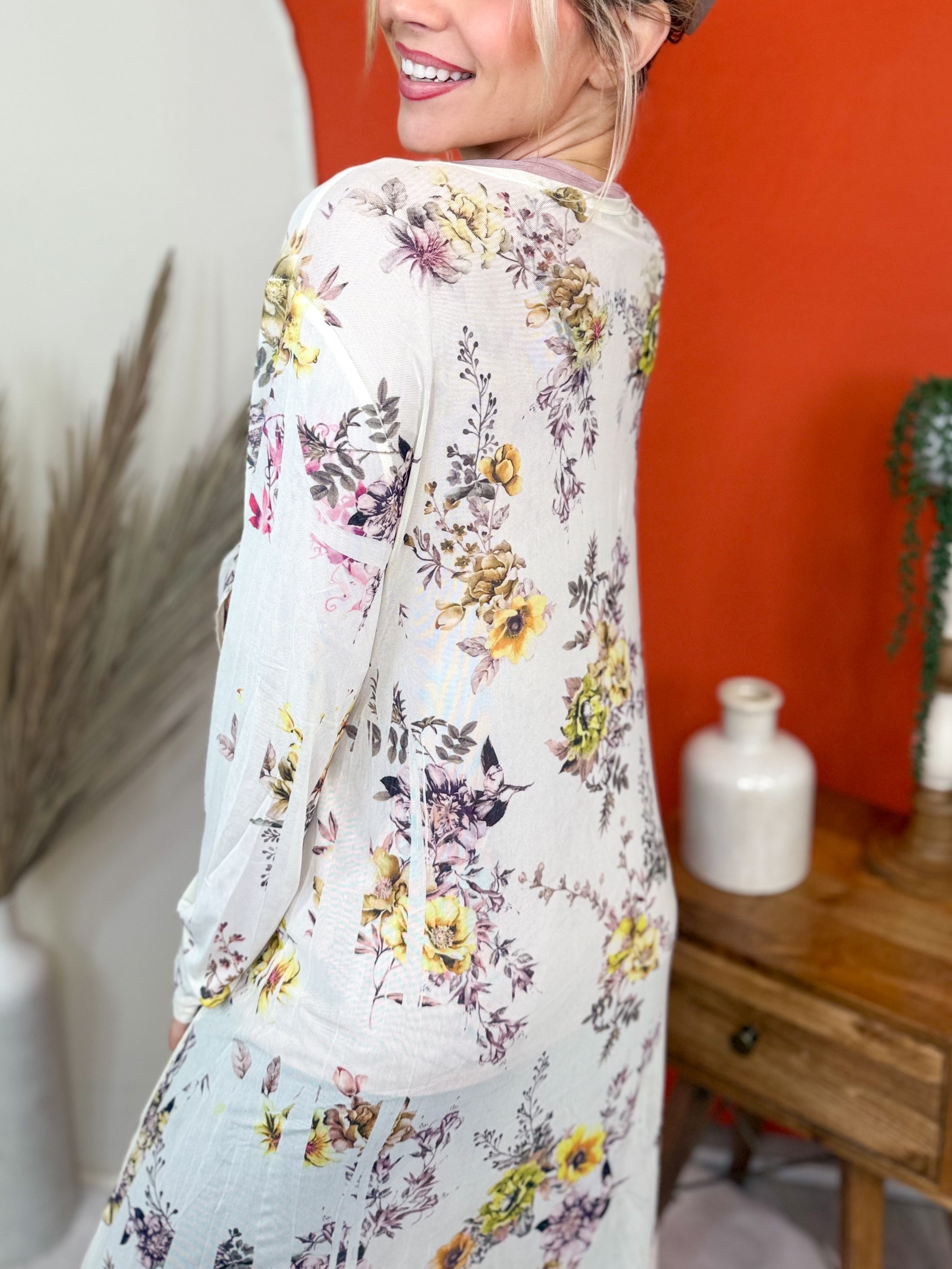 PREORDER: Say Yes Duster-400 Takeover/Pre-Order-Origami Apparel-Heathered Boho Boutique, Women's Fashion and Accessories in Palmetto, FL