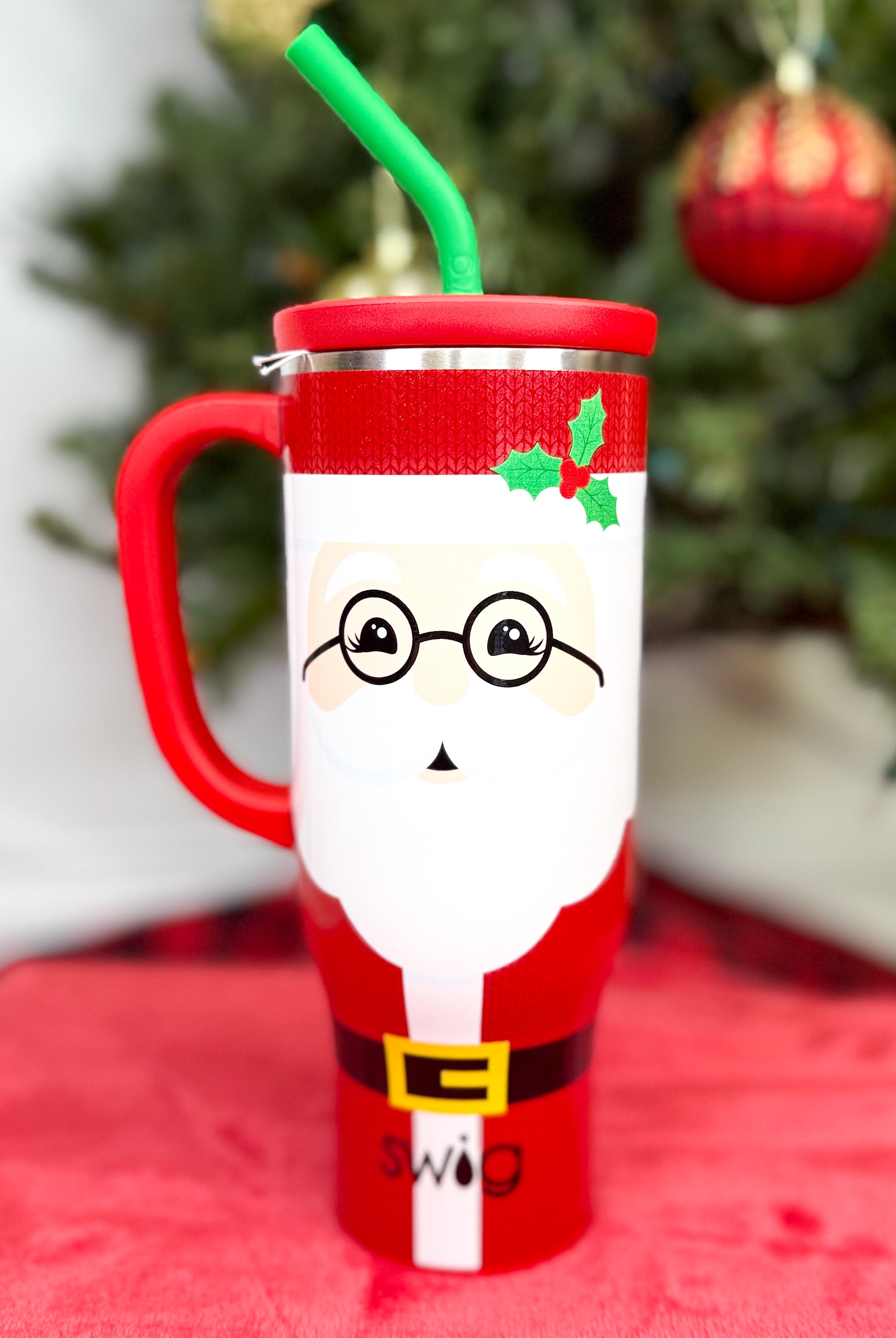 Mr Clause Swig-340 Other Accessories-Swig-Heathered Boho Boutique, Women's Fashion and Accessories in Palmetto, FL