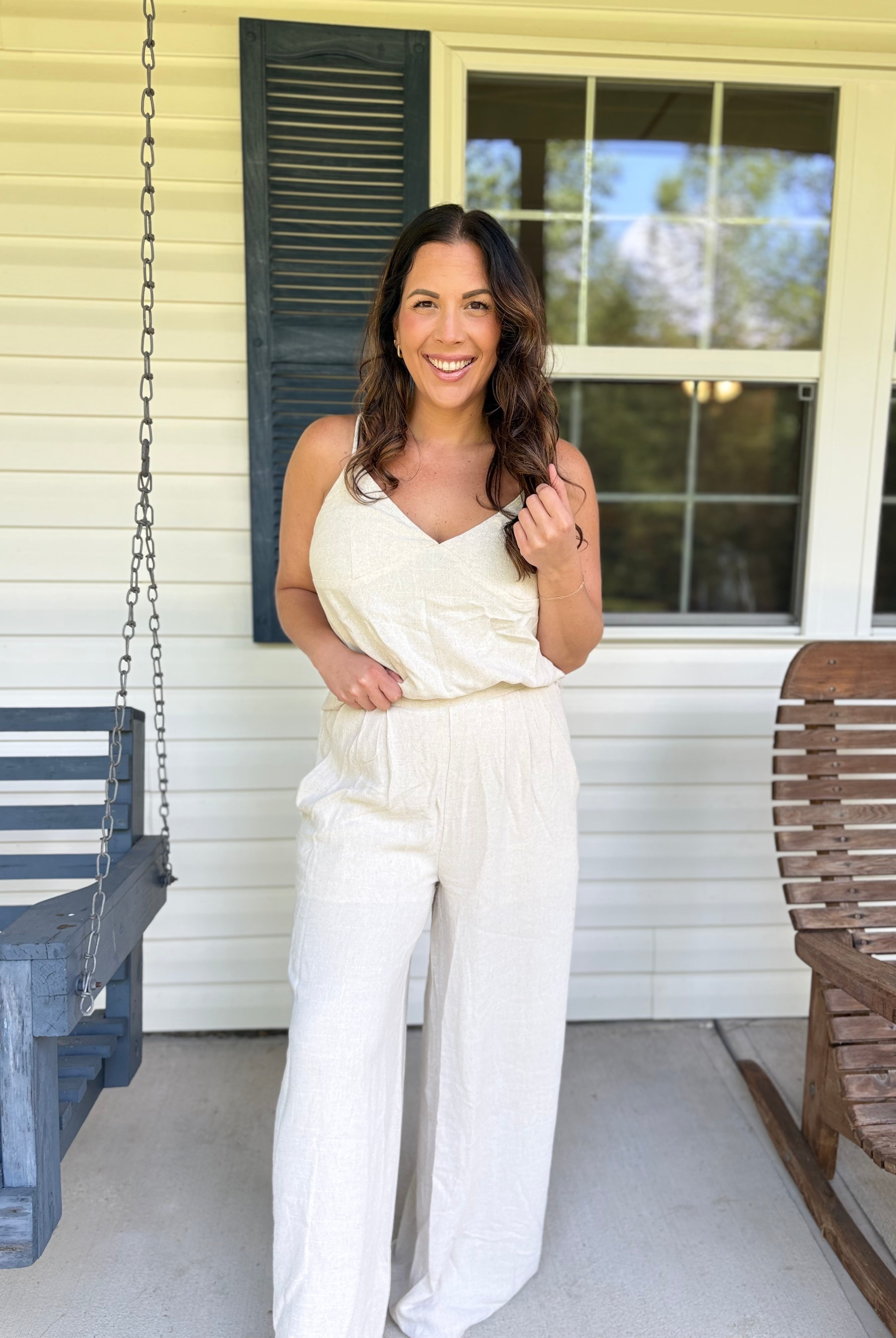 People Pleaser Pants-150 PANTS-White Birch-Heathered Boho Boutique, Women's Fashion and Accessories in Palmetto, FL