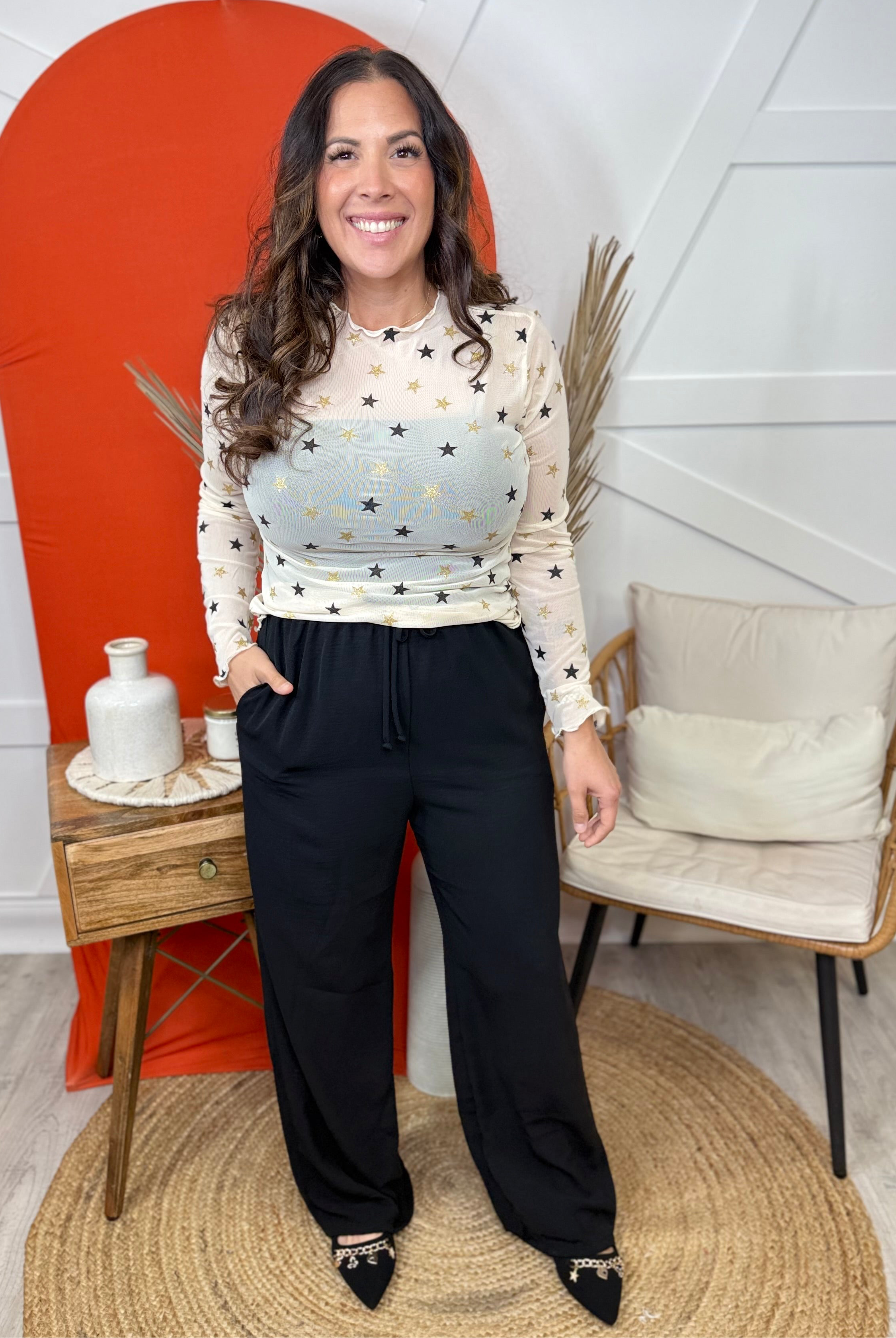 Carefree Casual Pants-150 PANTS-Heimish-Heathered Boho Boutique, Women's Fashion and Accessories in Palmetto, FL