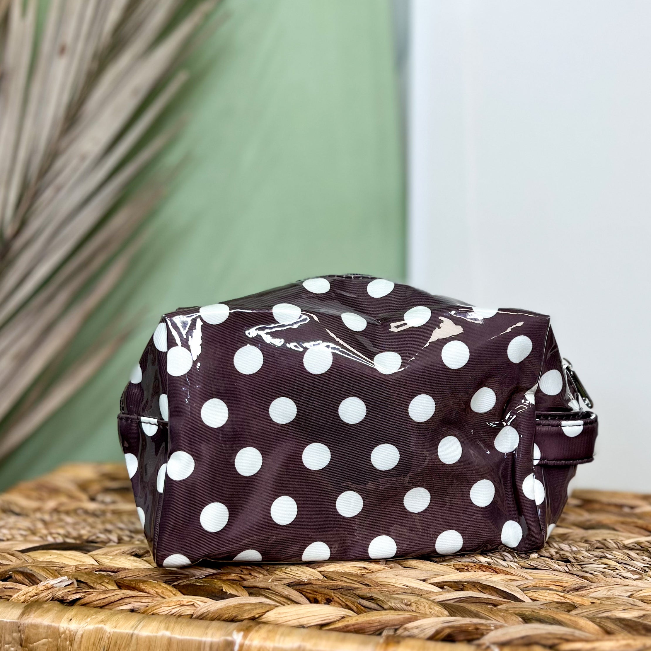 Polkadot Mini Bag-320 BAGS-ZENANA-Heathered Boho Boutique, Women's Fashion and Accessories in Palmetto, FL