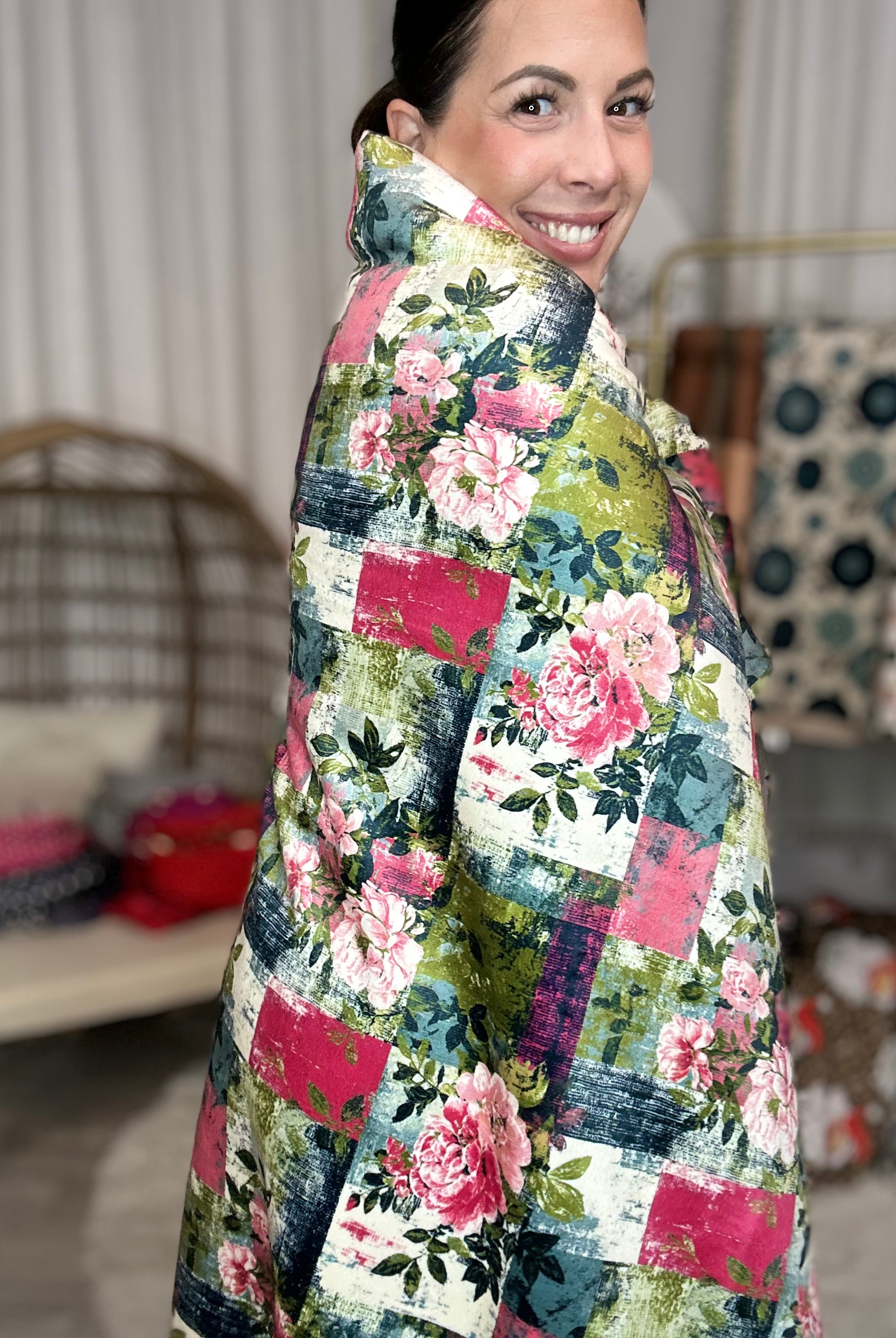 Botanical Heirloom Cloud Luxe Blanket-340 OTHER ACCESSORIES-Heathered Boho-Heathered Boho Boutique, Women's Fashion and Accessories in Palmetto, FL