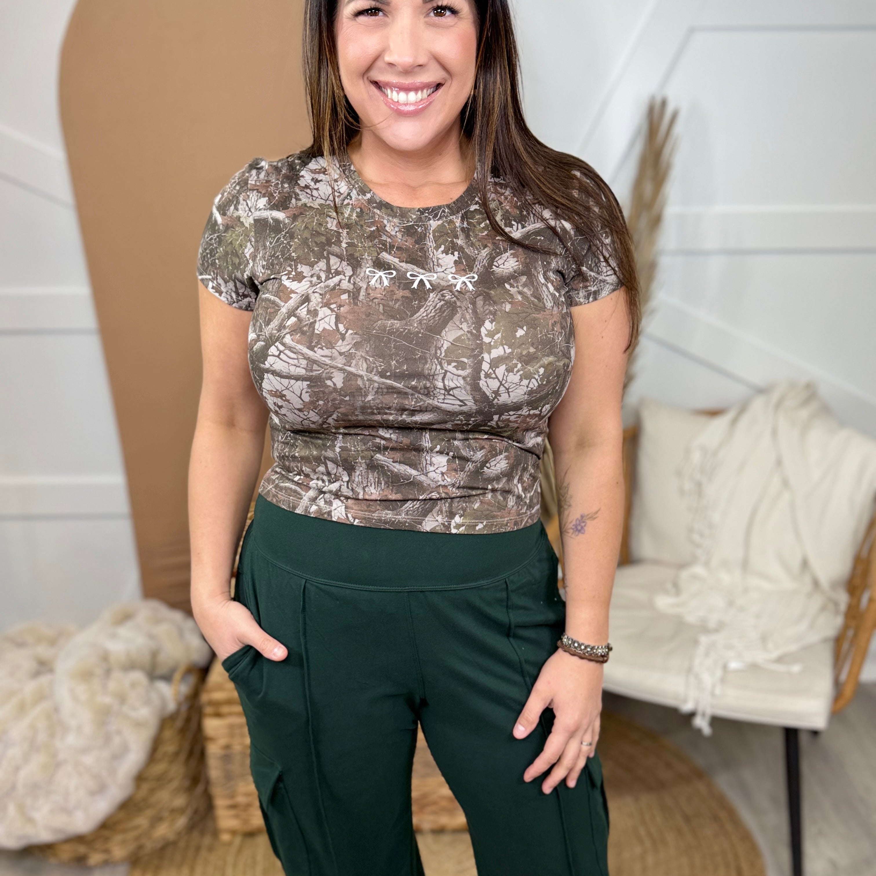 Calm Energy Top-110 SHORT SLEEVE TOP-Otior-Heathered Boho Boutique, Women's Fashion and Accessories in Palmetto, FL