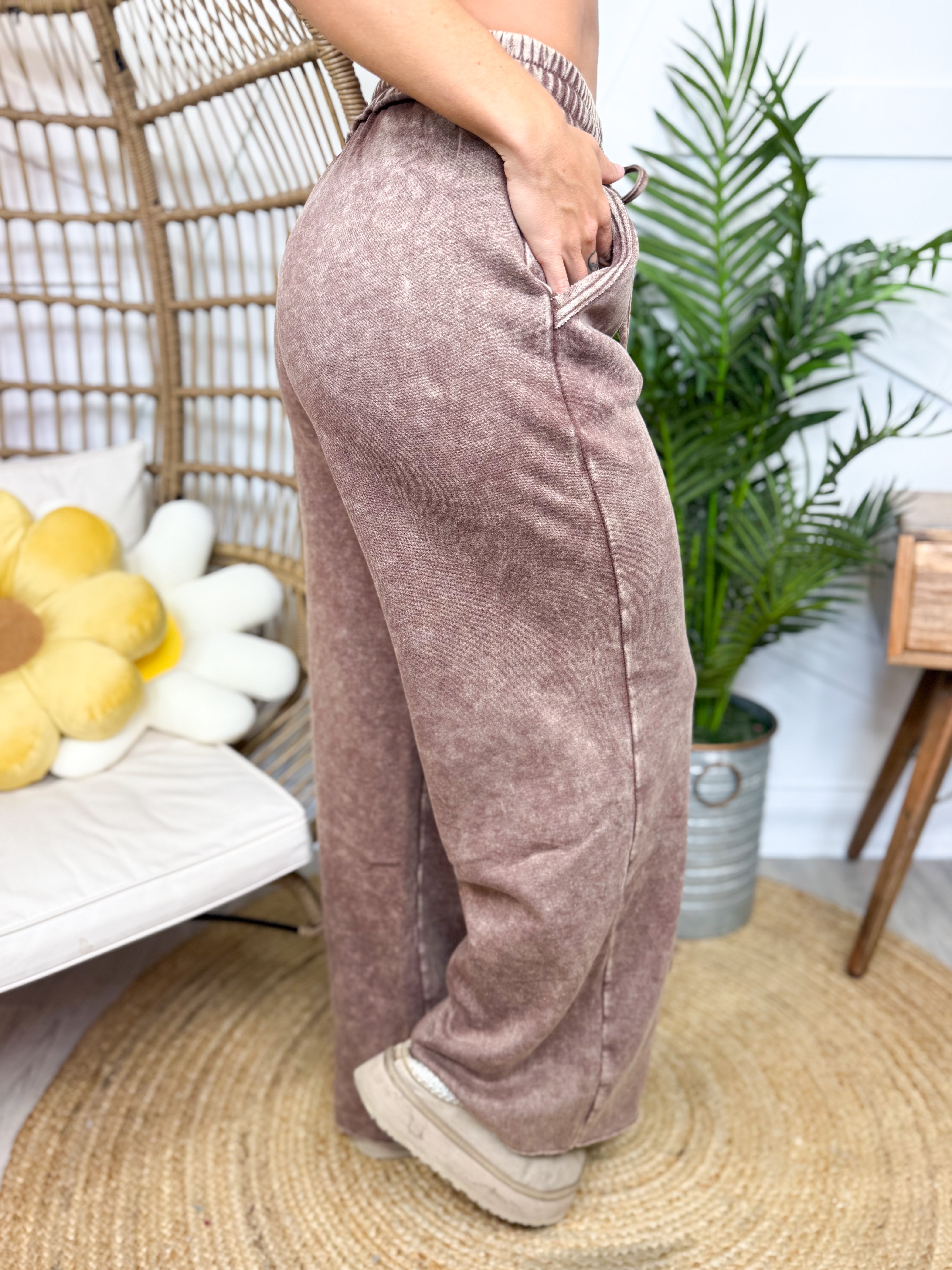 Restock: Picked Just For You Pants-150 PANTS-ZENANA-Heathered Boho Boutique, Women's Fashion and Accessories in Palmetto, FL