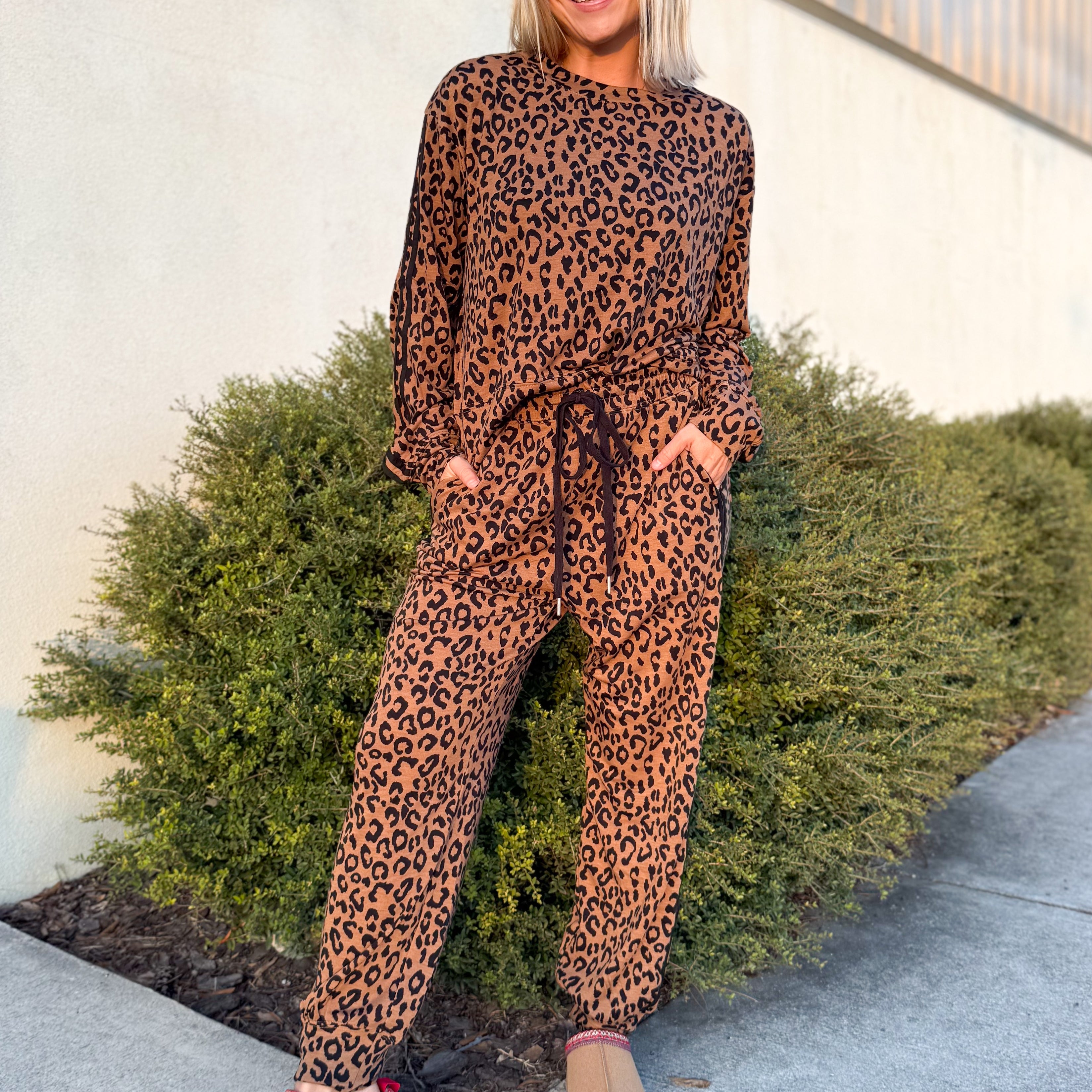 Fierce Joggers-150 PANTS-WHITE BIRCH-Heathered Boho Boutique, Women's Fashion and Accessories in Palmetto, FL