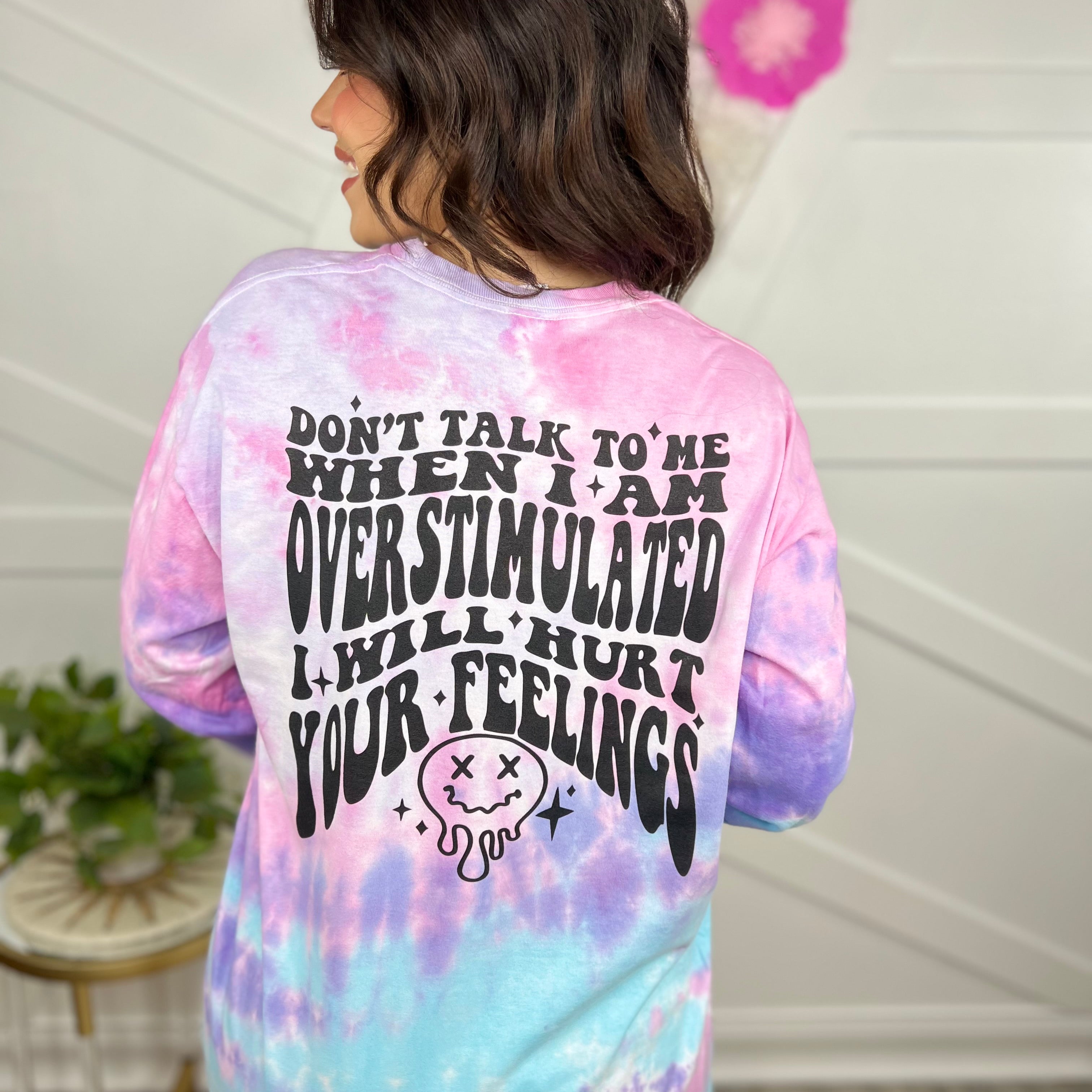 I Will Hurt Your Feelings Graphic Long Sleeve-130 Graphic Tees-Heathered Boho-Heathered Boho Boutique, Women's Fashion and Accessories in Palmetto, FL