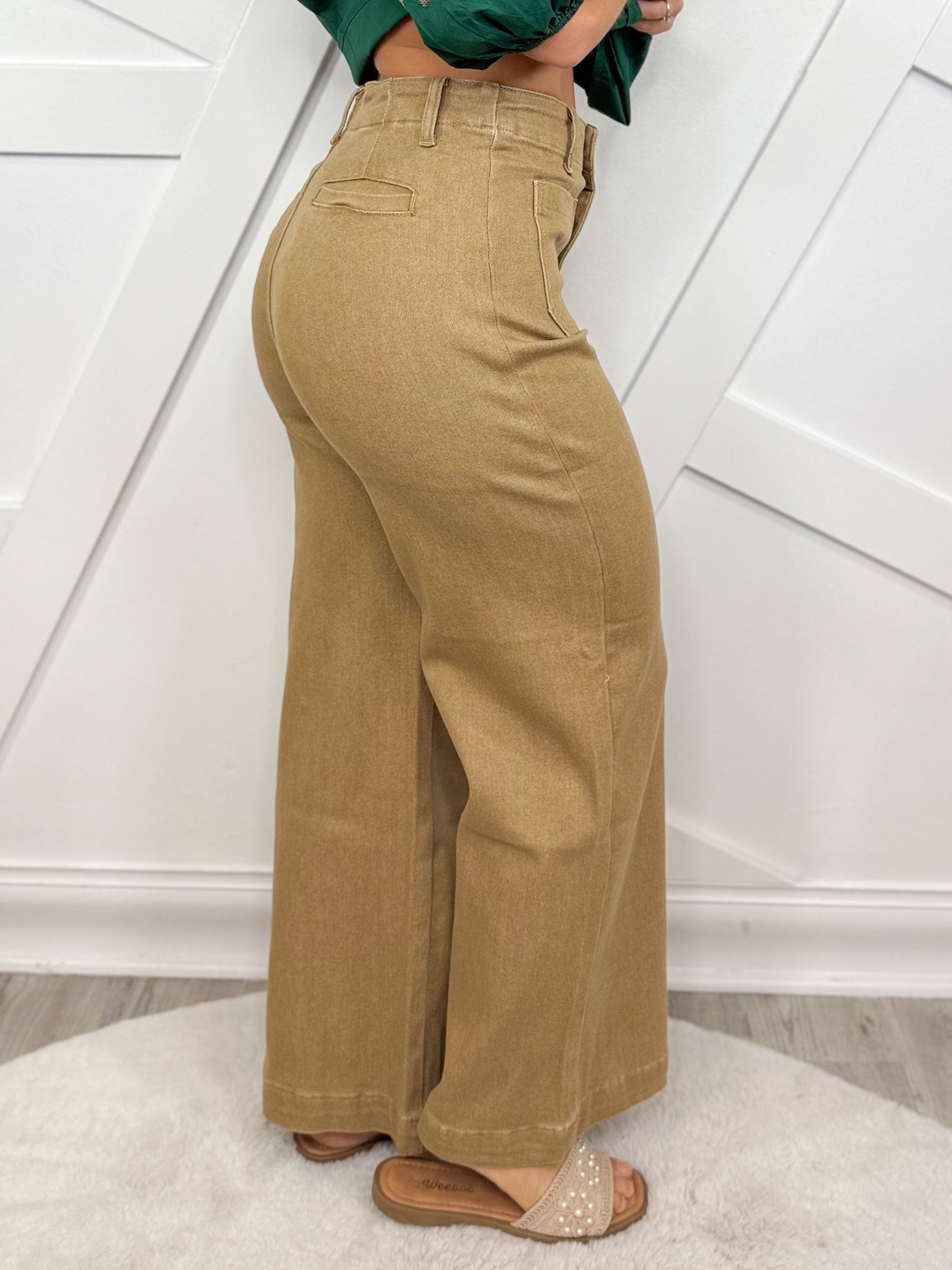 Rush Hour Jean Pants-190 Jeans-GEEGEE-Heathered Boho Boutique, Women's Fashion and Accessories in Palmetto, FL