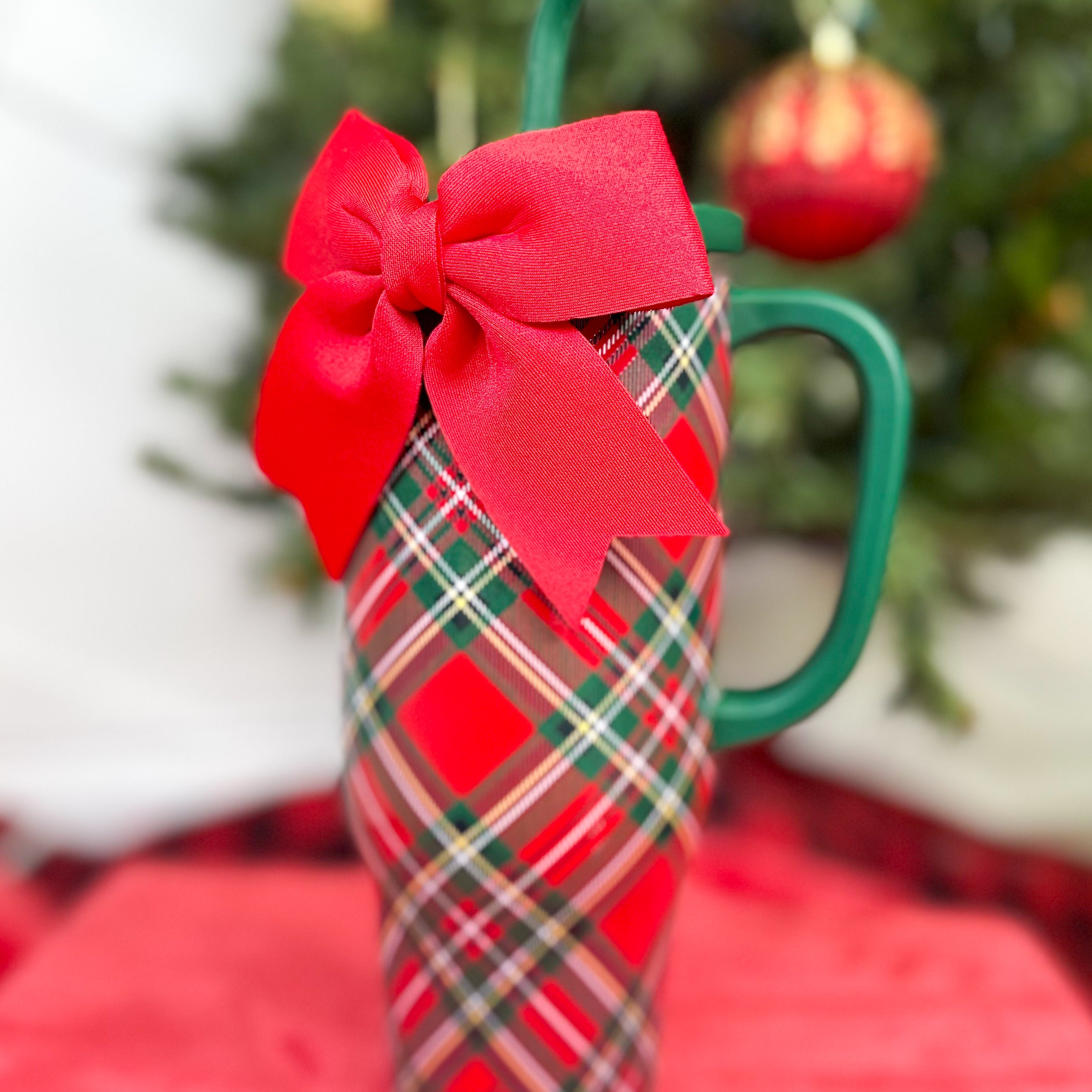 Christmas Plaid Swig-340 Other Accessories-Swig-Heathered Boho Boutique, Women's Fashion and Accessories in Palmetto, FL