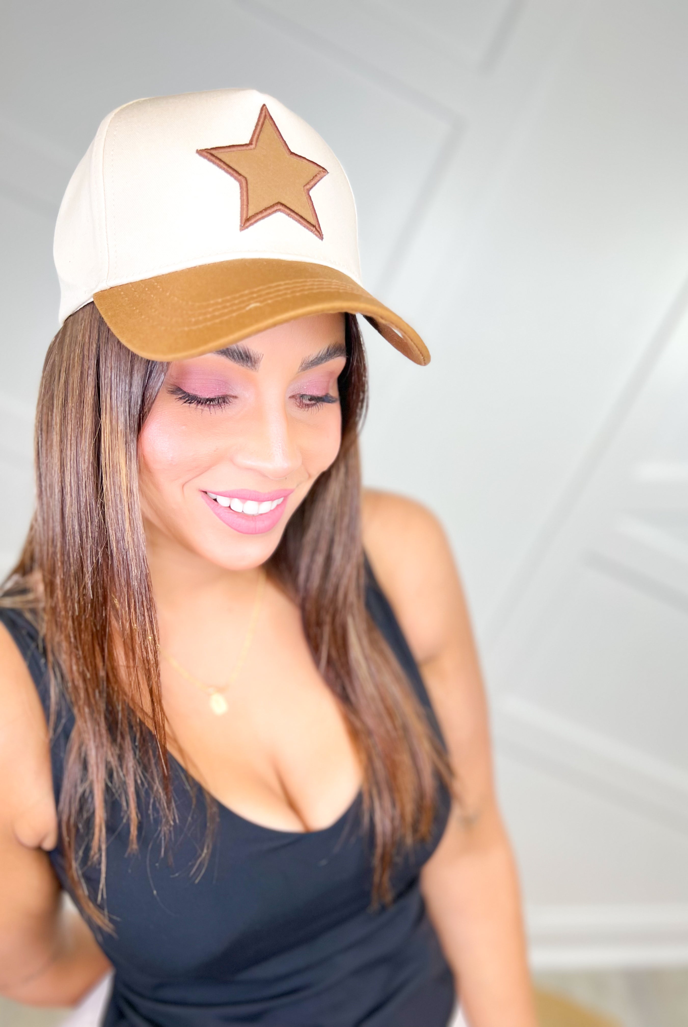 Rise Trucker Hat - Bone Brown-330 HEADWEAR-Vintage Havana-Heathered Boho Boutique, Women's Fashion and Accessories in Palmetto, FL