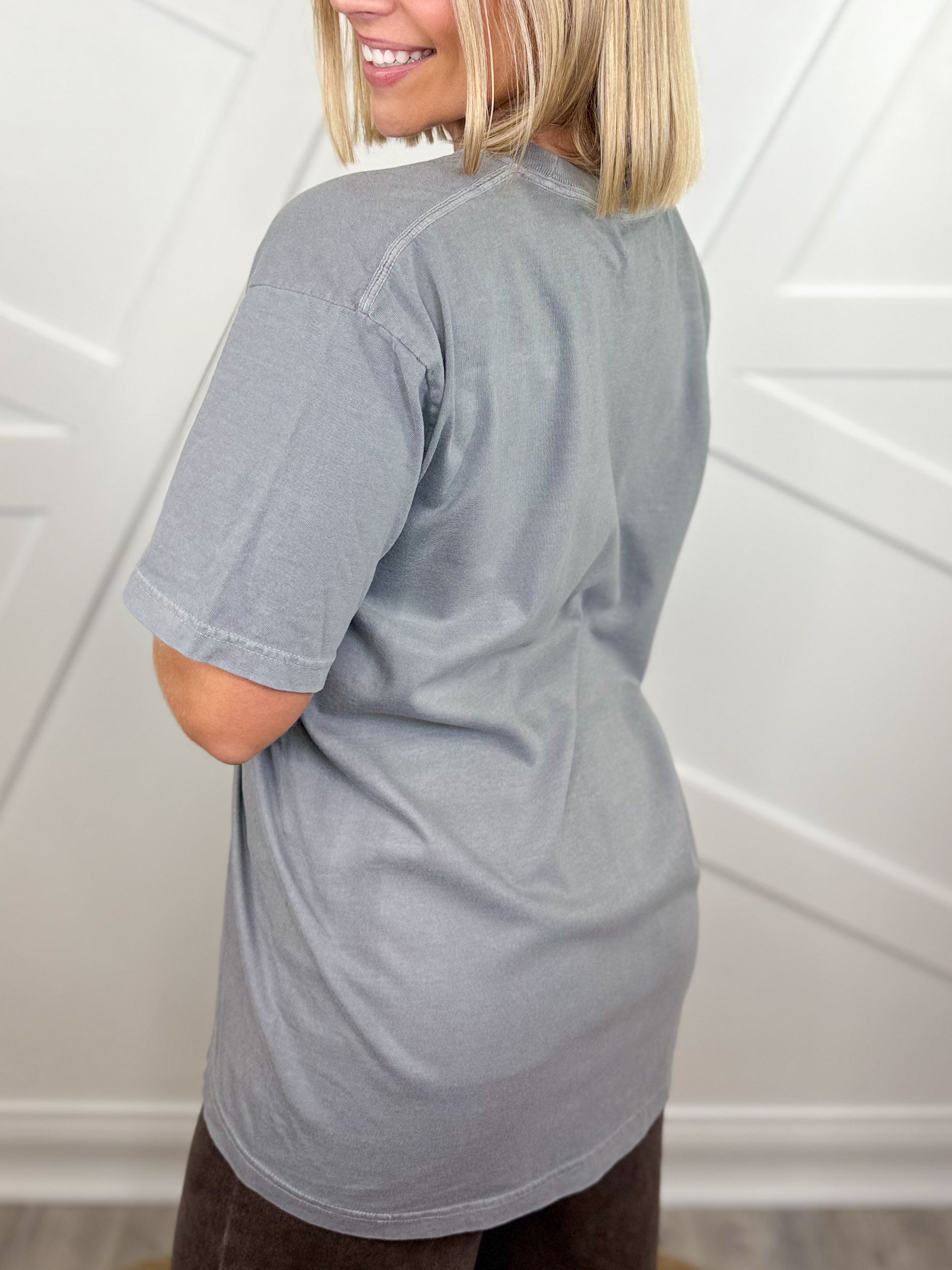 My Favorite Monsters Graphic Tee-130 Graphic Tees-Heathered Boho-Heathered Boho Boutique, Women's Fashion and Accessories in Palmetto, FL