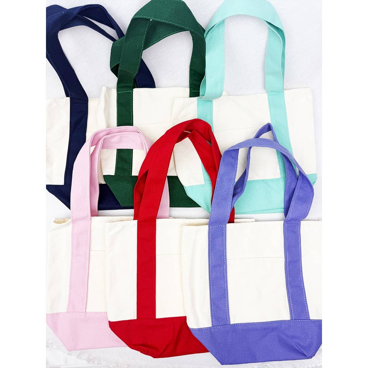 Everyday Canvas Tote Bag with an External Pocket-320 Bags-Love and Repeat-Heathered Boho Boutique, Women's Fashion and Accessories in Palmetto, FL