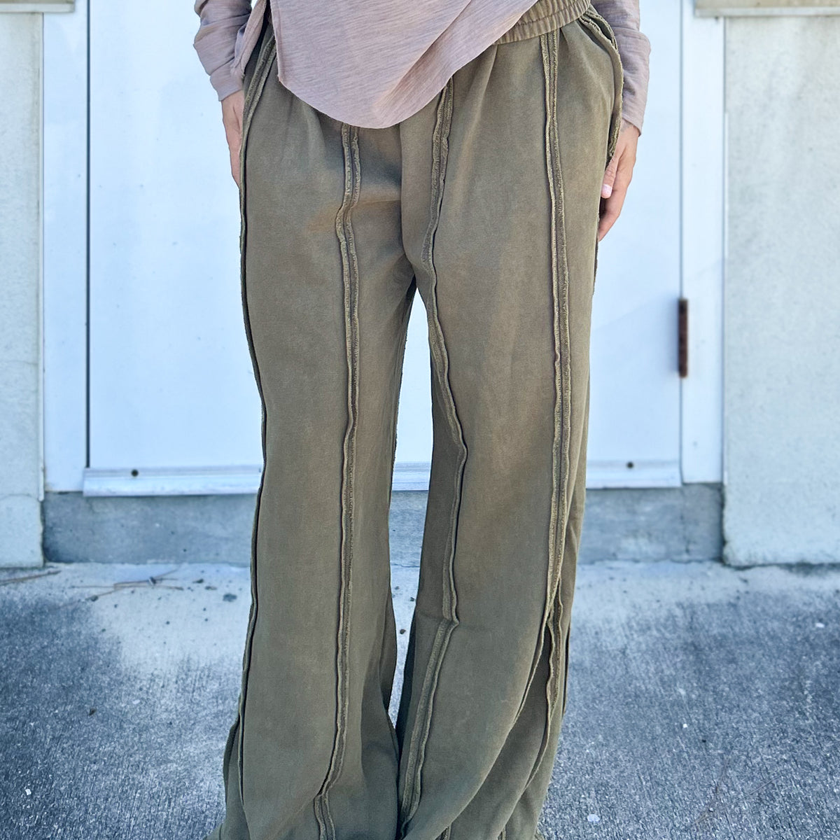 Long Lines Mineral Wash Pants