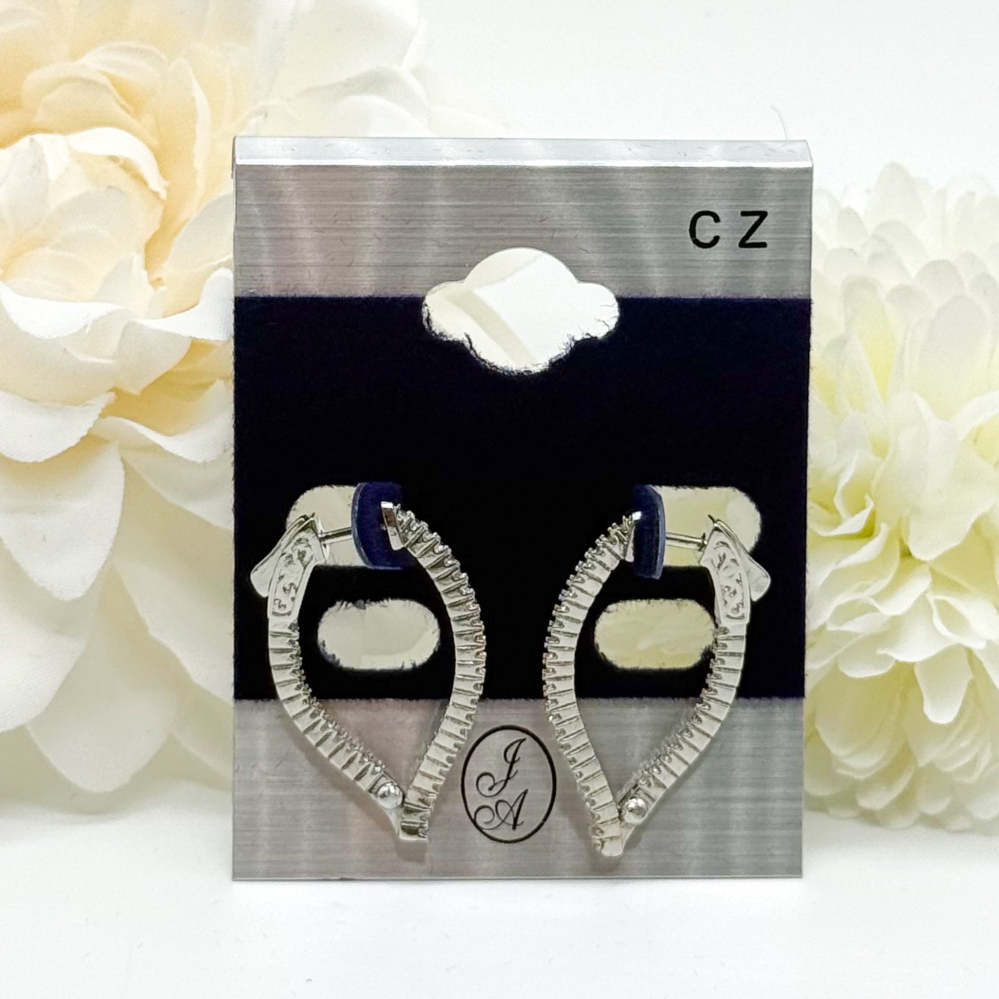 Elevated Style Hoops-310 Jewelry-Joseph Anthony NY, Inc-Heathered Boho Boutique, Women's Fashion and Accessories in Palmetto, FL