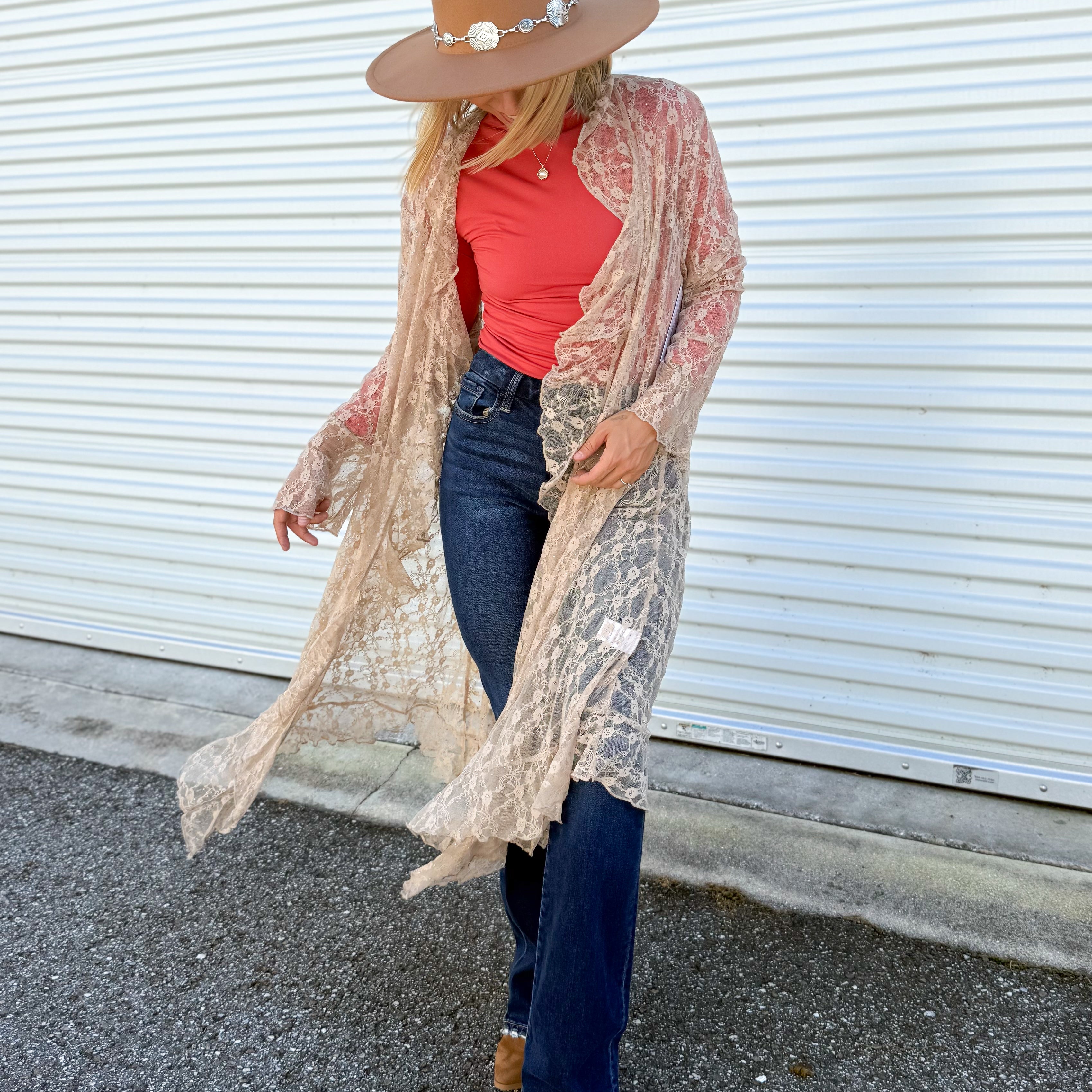 Pursuit Cardigan-220 Cardigans/ Kimonos-Origami Apparel-Heathered Boho Boutique, Women's Fashion and Accessories in Palmetto, FL