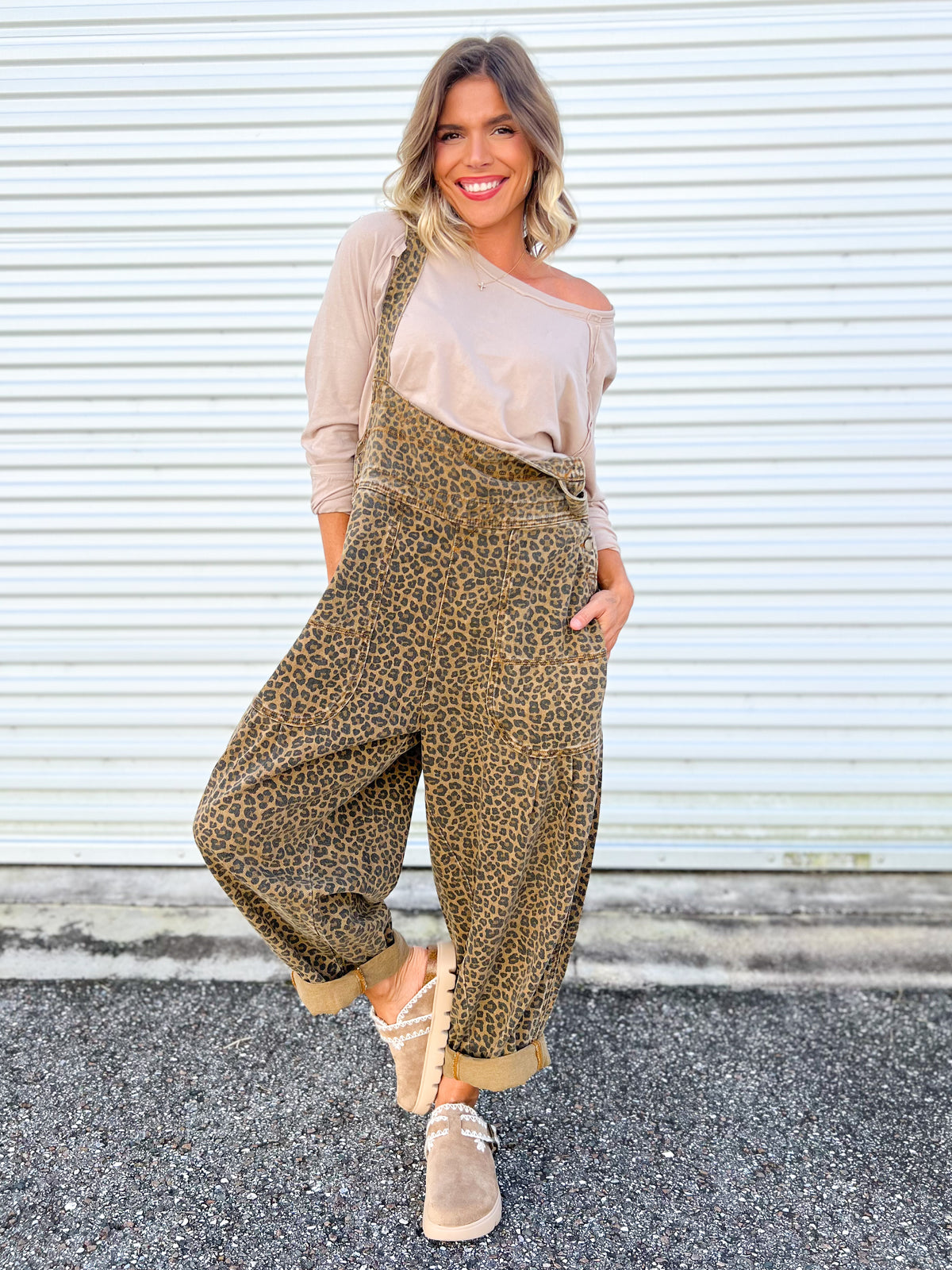 Wild Side Overalls-230 DRESSES/JUMPSUITS/ROMPERS-HEIMISH-Heathered Boho Boutique, Women's Fashion and Accessories in Palmetto, FL