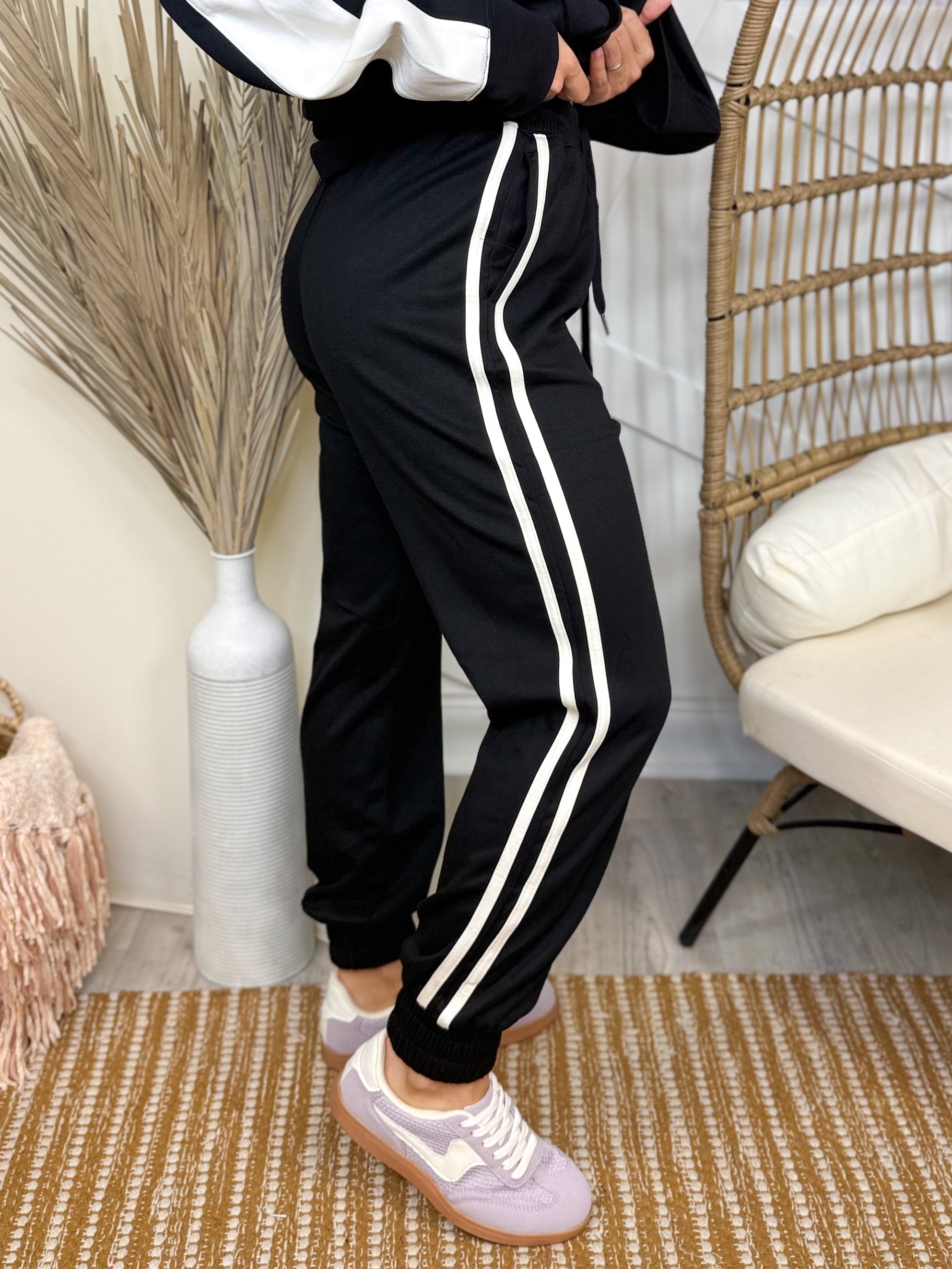 RESTOCK: Under Pressure Joggers-150 PANTS-White Birch-Heathered Boho Boutique, Women's Fashion and Accessories in Palmetto, FL