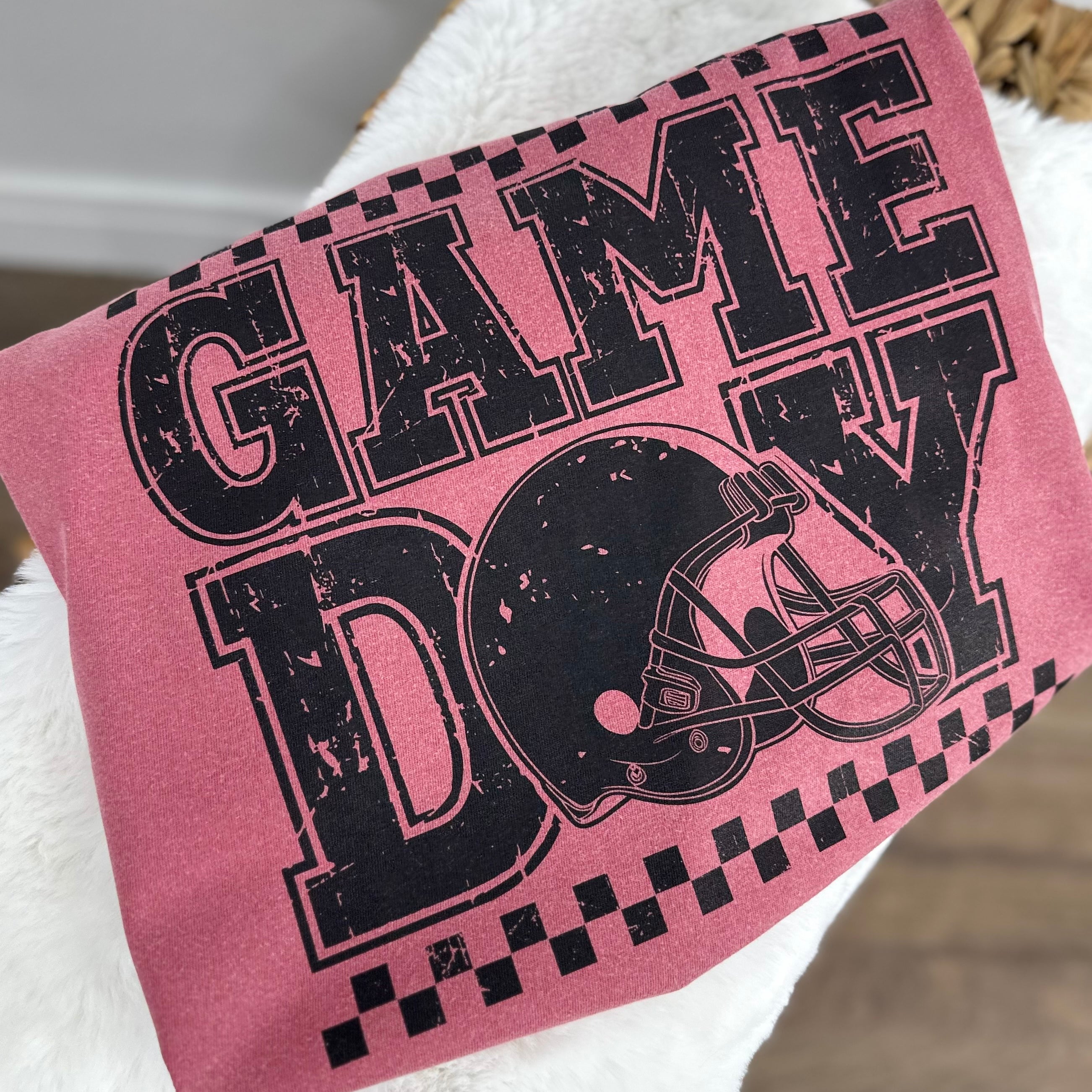 GAME DAY Graphic Tee (multiple color options)-130 Graphic Tees-Heathered Boho-Heathered Boho Boutique, Women's Fashion and Accessories in Palmetto, FL