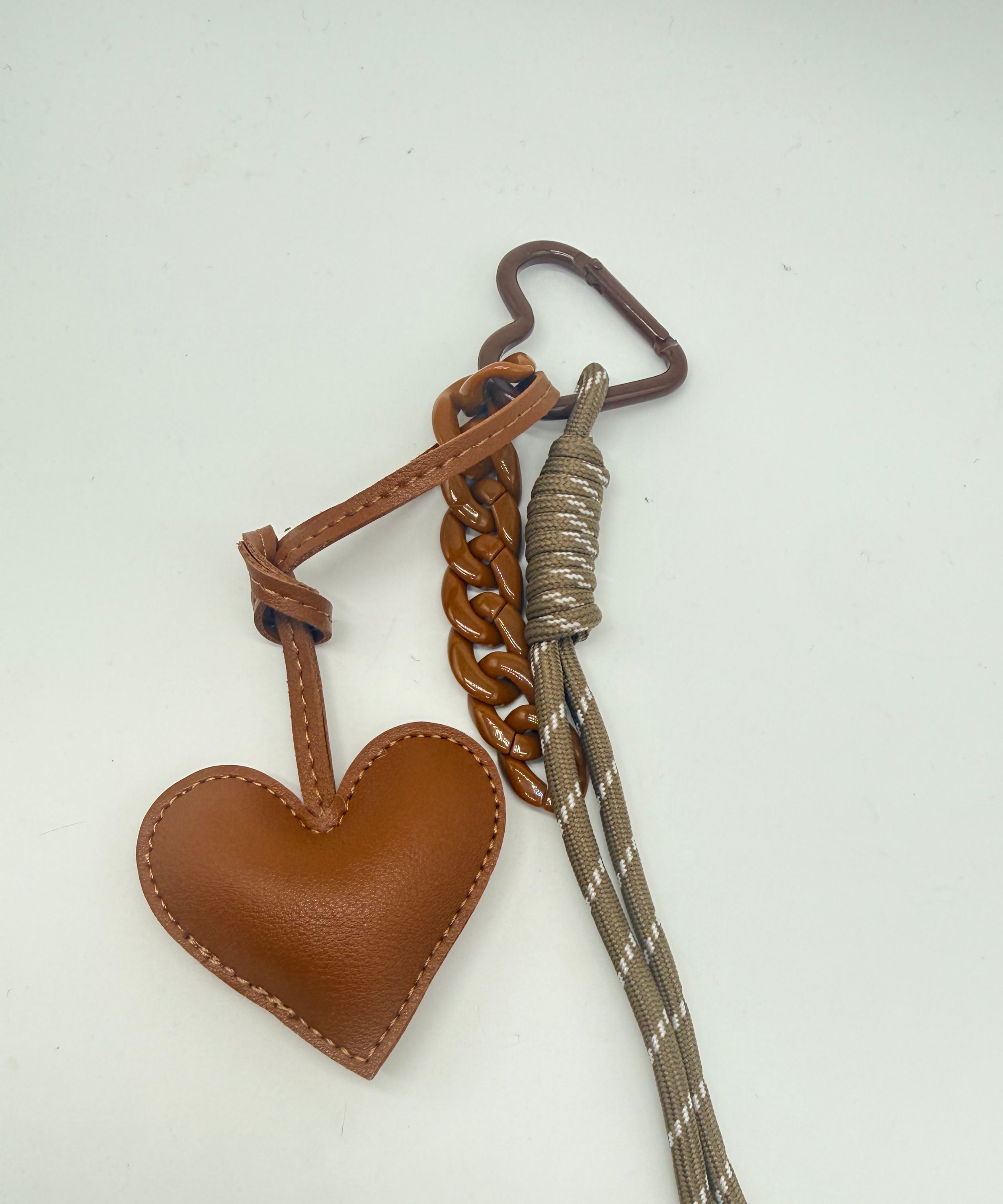 Heart On The Go Purse Charm-340 Other Accessories-Alibaba-Heathered Boho Boutique, Women's Fashion and Accessories in Palmetto, FL