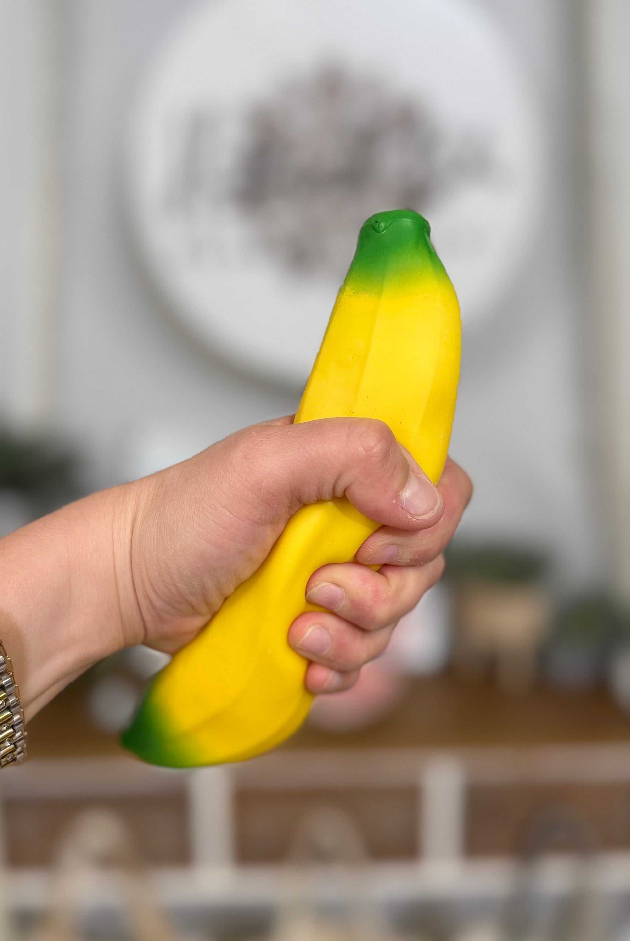Squishy Banana Toy-340 Other Accessories-Master Toys-Heathered Boho Boutique, Women's Fashion and Accessories in Palmetto, FL