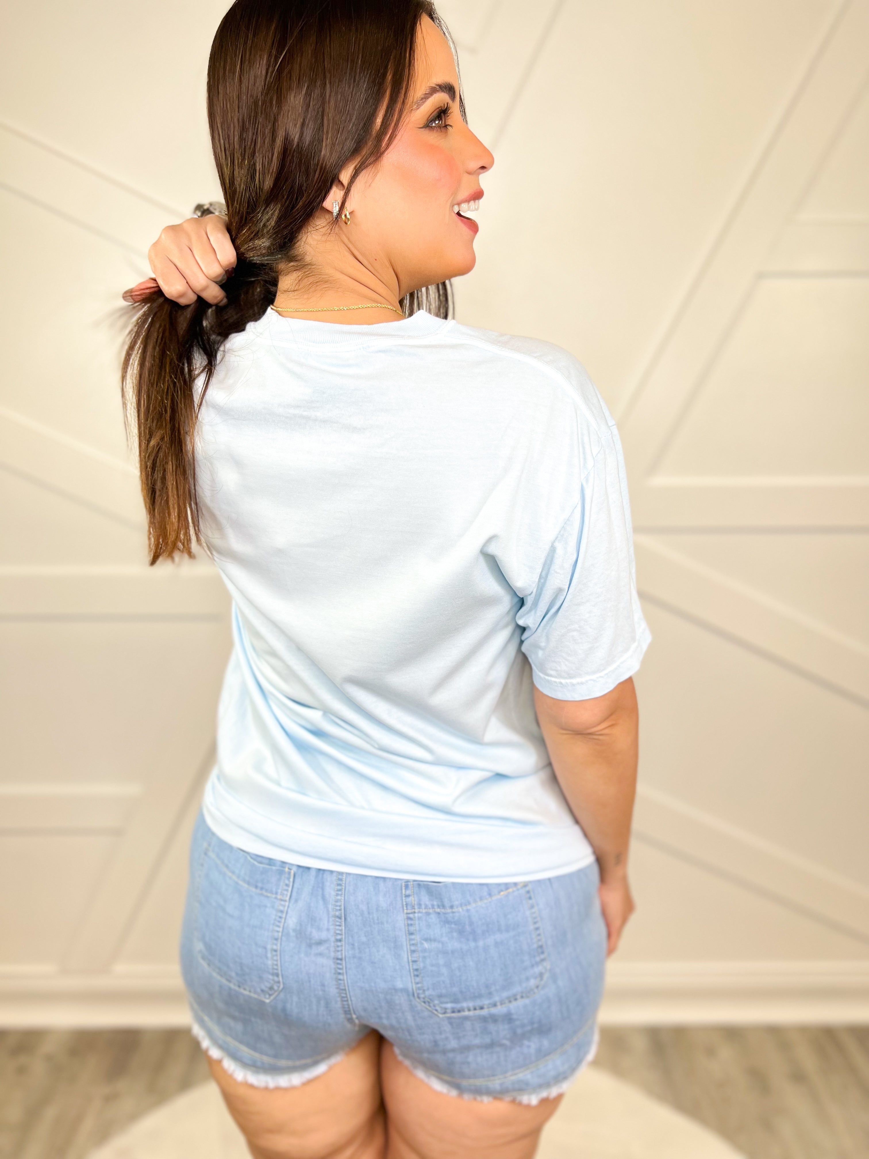 Joy & Beauty Dragonfly Graphic Tee-130 Graphic Tees-Heathered Boho-Heathered Boho Boutique, Women's Fashion and Accessories in Palmetto, FL