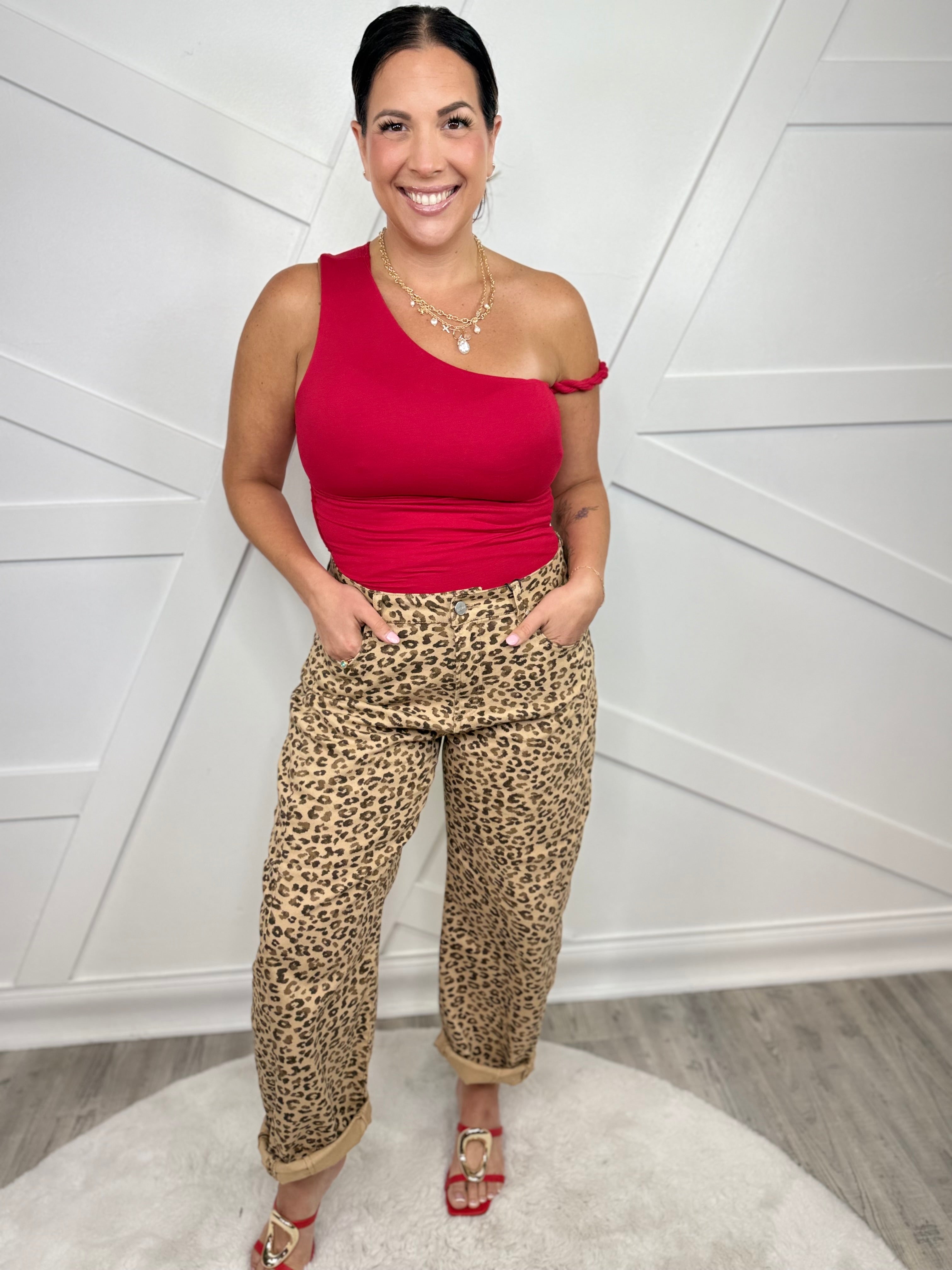 Drive Me Crazy Barrel Jeans by Risen-190 JEANS-Risen Jeans-Heathered Boho Boutique, Women's Fashion and Accessories in Palmetto, FL