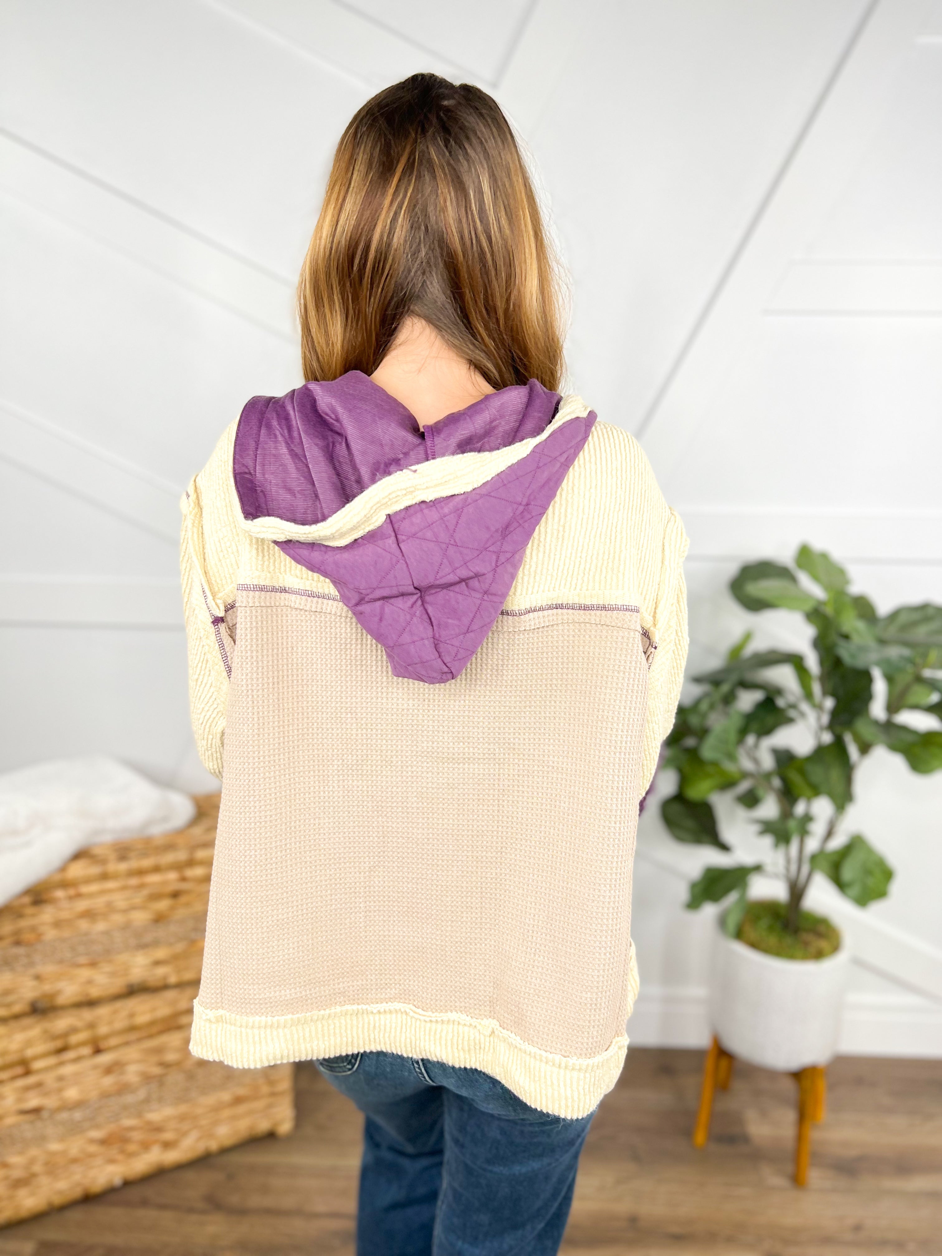 Restock: Down Bad Button Up Jacket-200 Jackets/Shackets-Pol-Heathered Boho Boutique, Women's Fashion and Accessories in Palmetto, FL