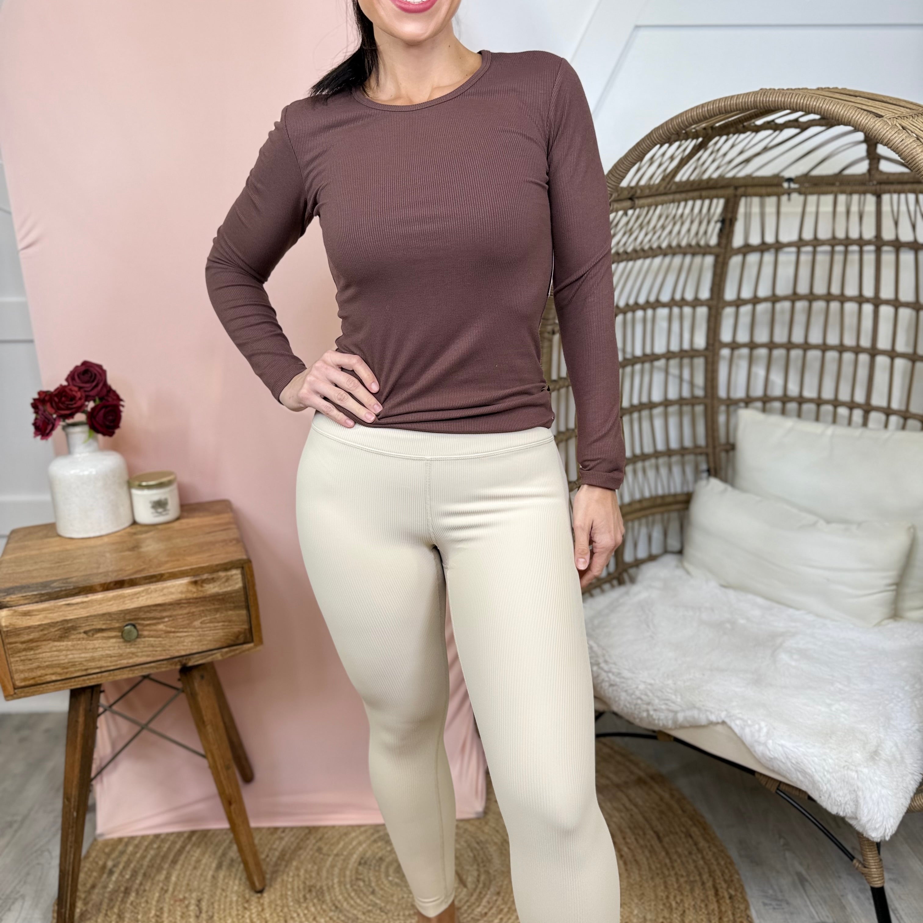Better Than Ever Leggings-240 Activewear/Sets-Rae Mode-Heathered Boho Boutique, Women's Fashion and Accessories in Palmetto, FL