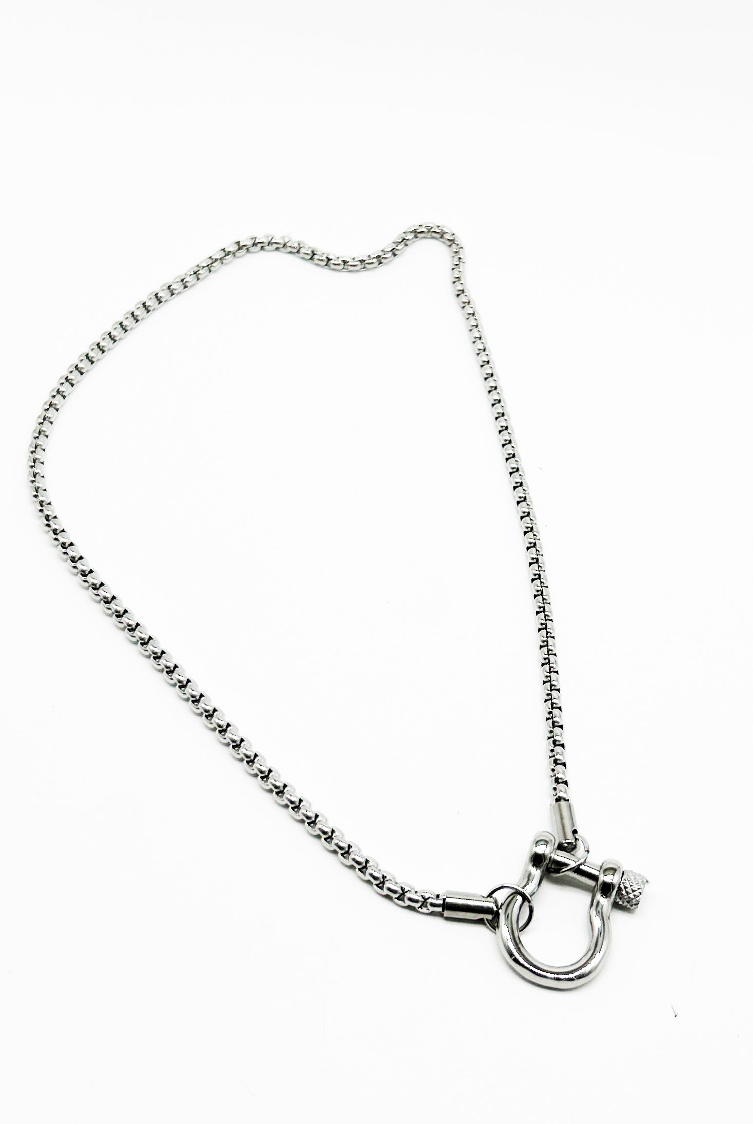 RESTOCK: Waterproof Horseshoe Necklace-310 Jewelry-NIHAO JEWELRY-Heathered Boho Boutique, Women's Fashion and Accessories in Palmetto, FL