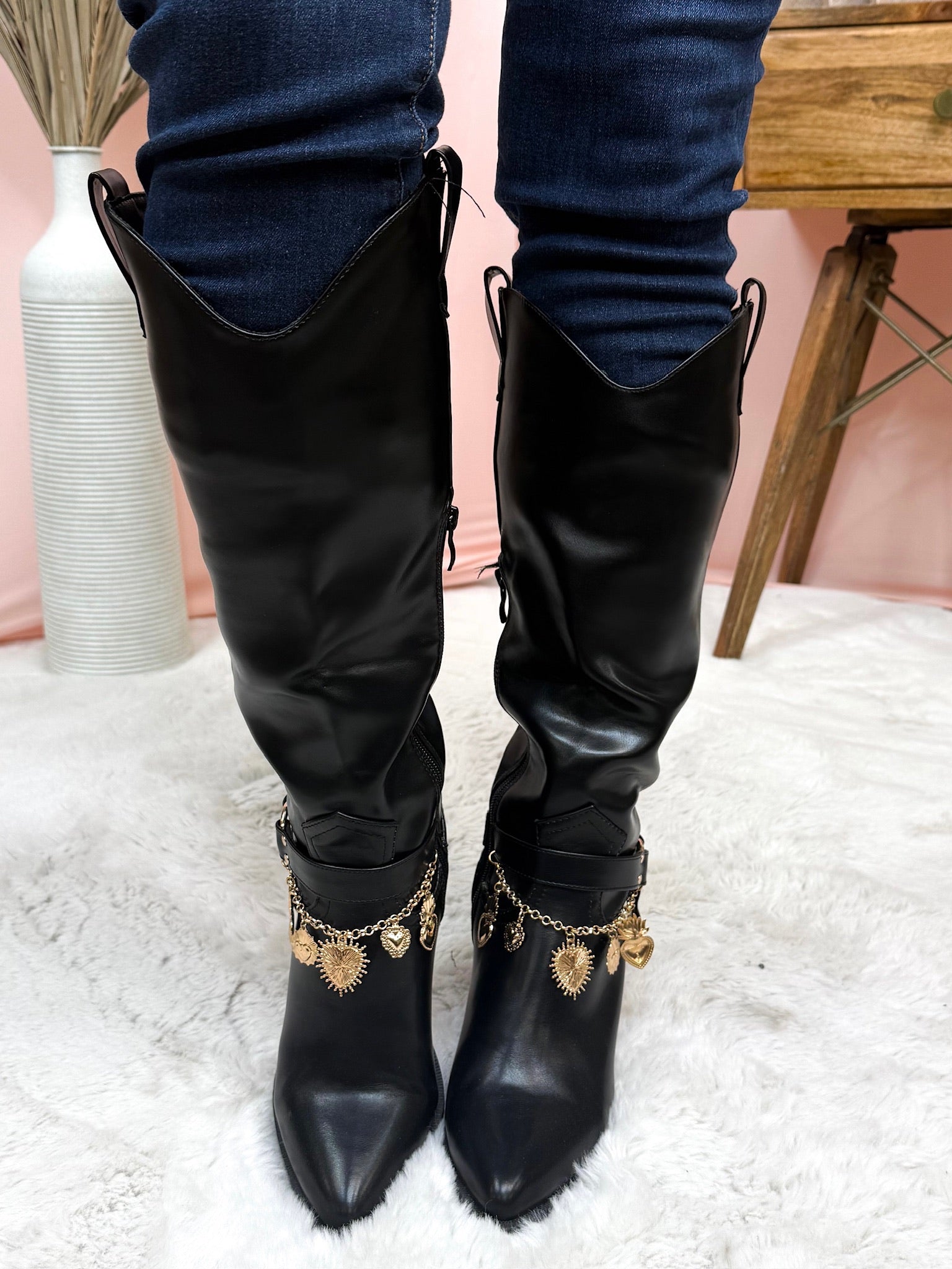 Cool Girl Boots - Black-350 SHOES-Top Guy-Heathered Boho Boutique, Women's Fashion and Accessories in Palmetto, FL