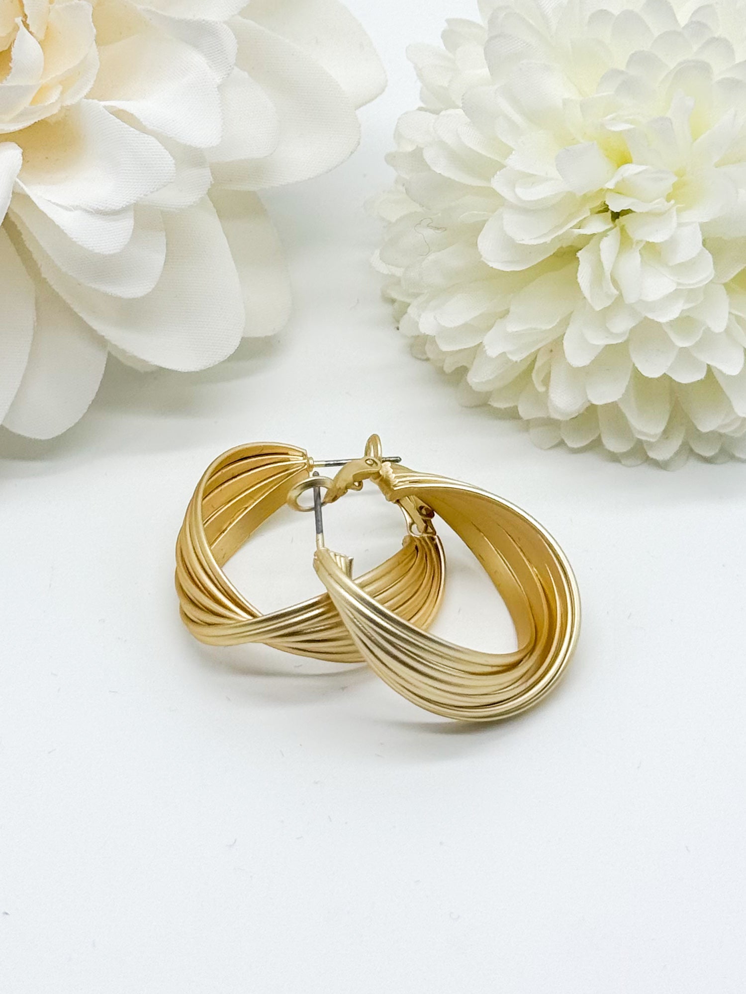 The Classic Lea Hoop-310 Jewelry-Joseph Anthony NY, Inc-Heathered Boho Boutique, Women's Fashion and Accessories in Palmetto, FL