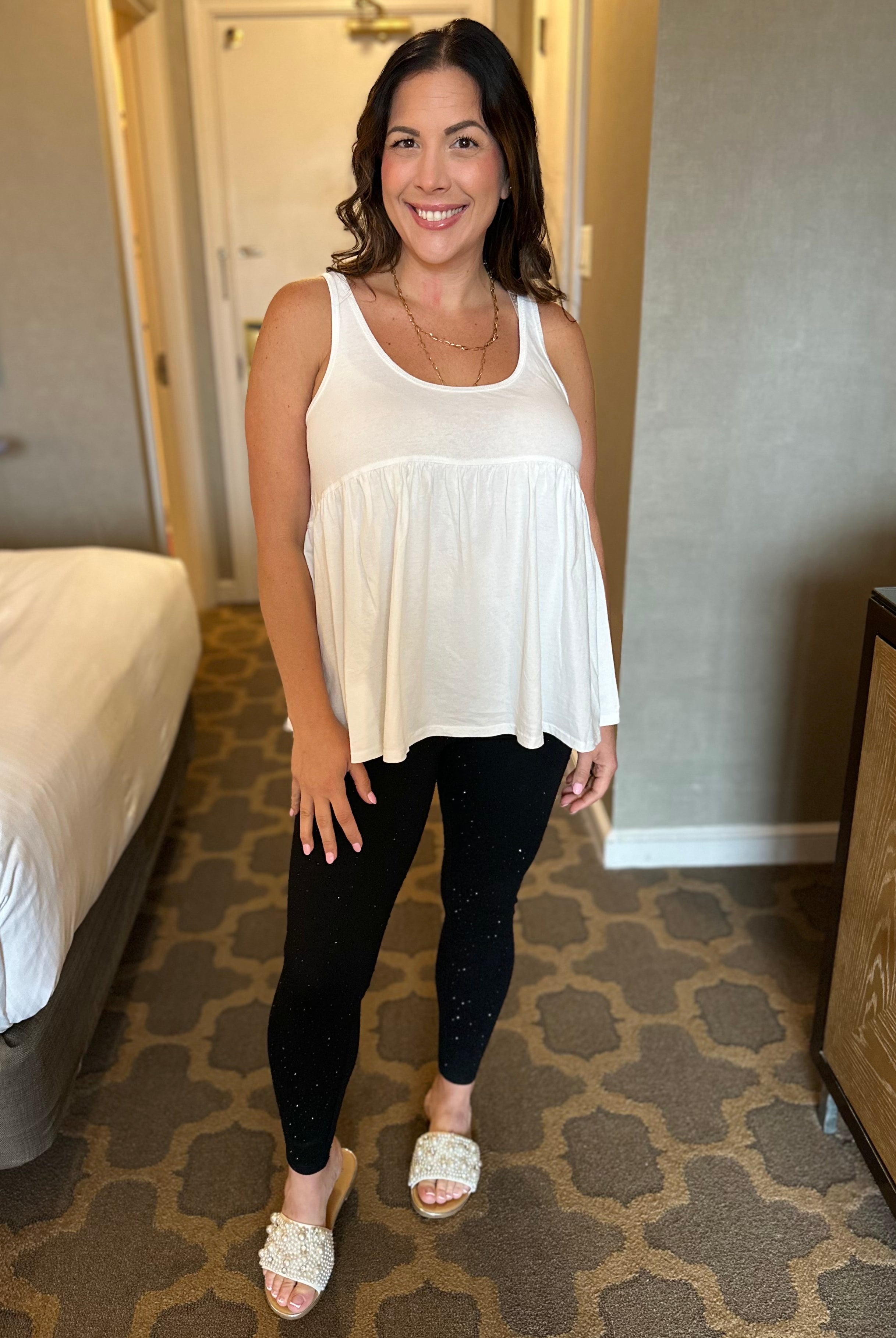 Restock: Flatter Fit Leggings-180 LEGGINGS-White Birch-Heathered Boho Boutique, Women's Fashion and Accessories in Palmetto, FL